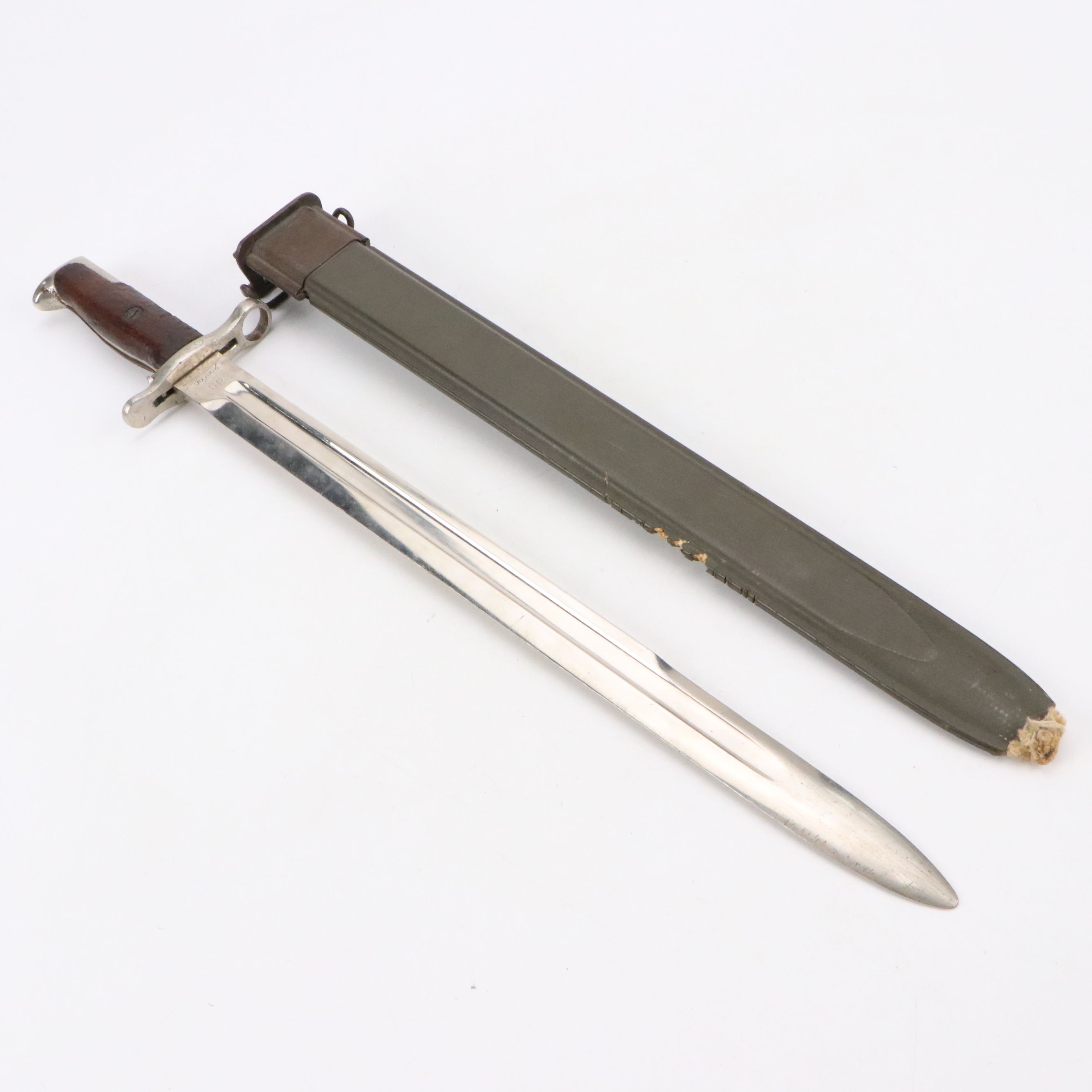 Springfield Armory U.S. Military M1905 Bayonet with Hilborn-Hamburger Belt