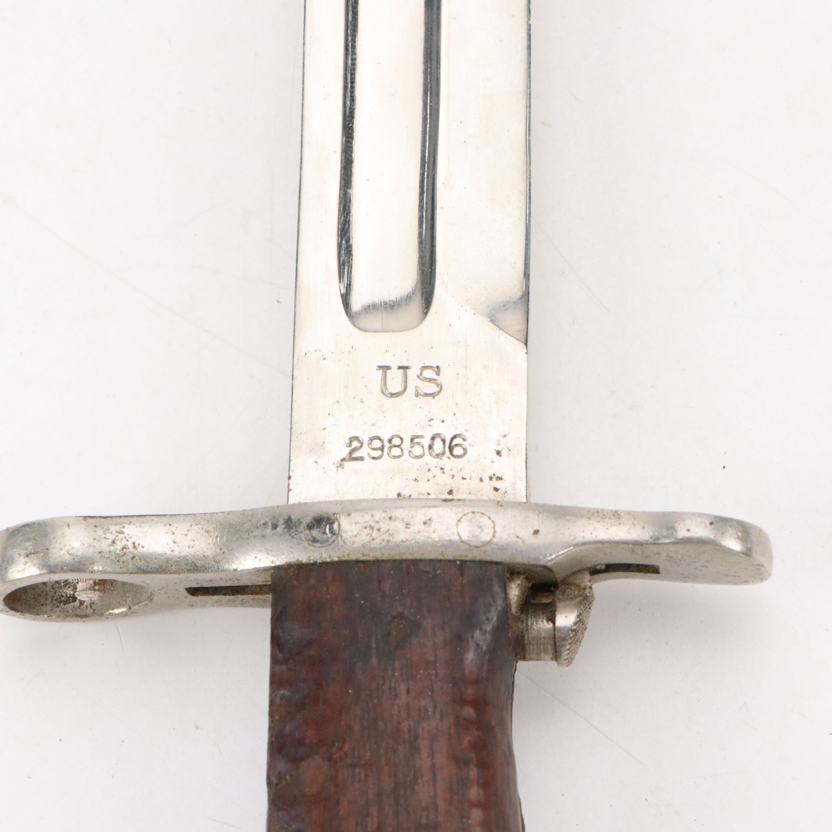 Springfield Armory U.S. Military M1905 Bayonet with Hilborn-Hamburger Belt
