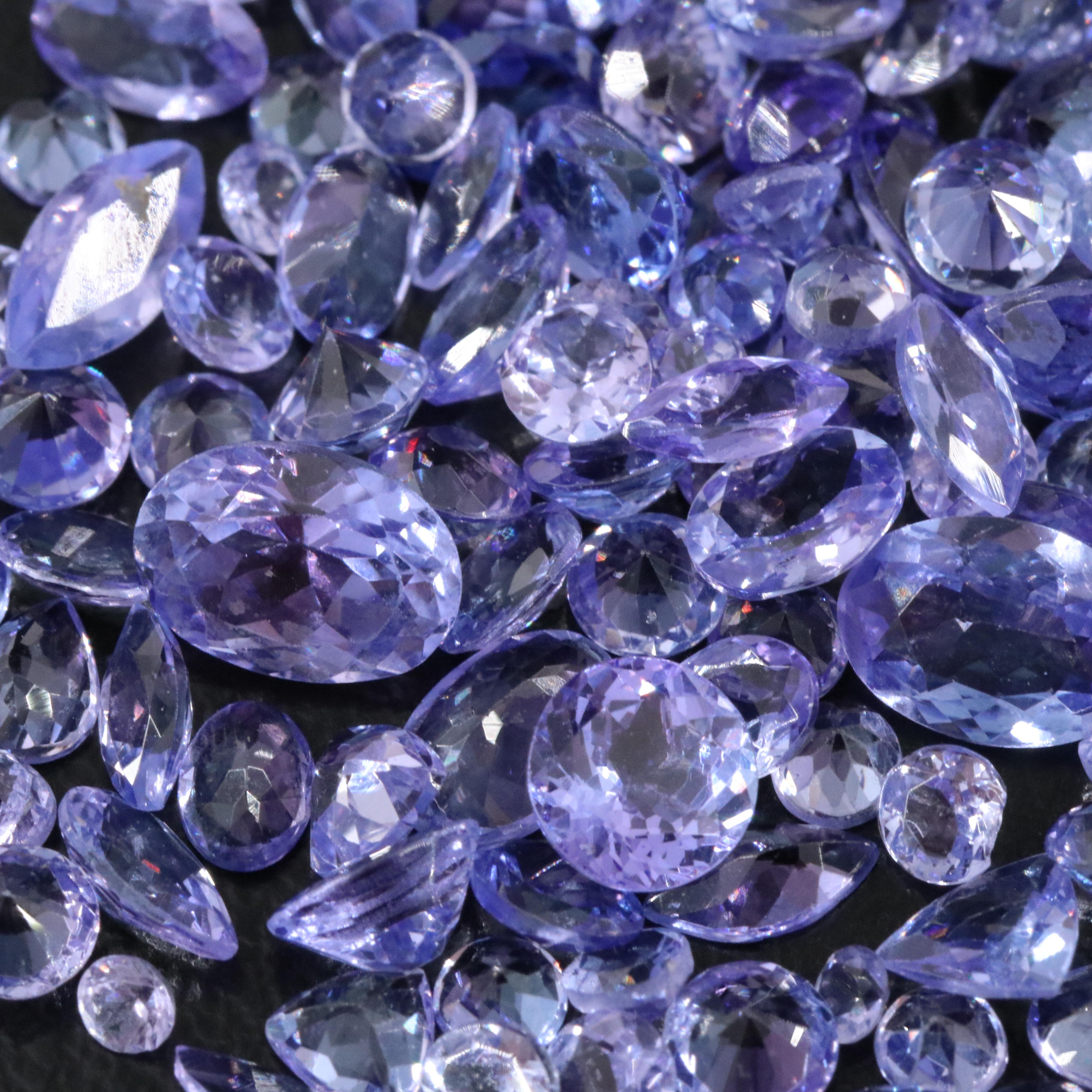 Loose 38.76 CTW Tanzanite Lot