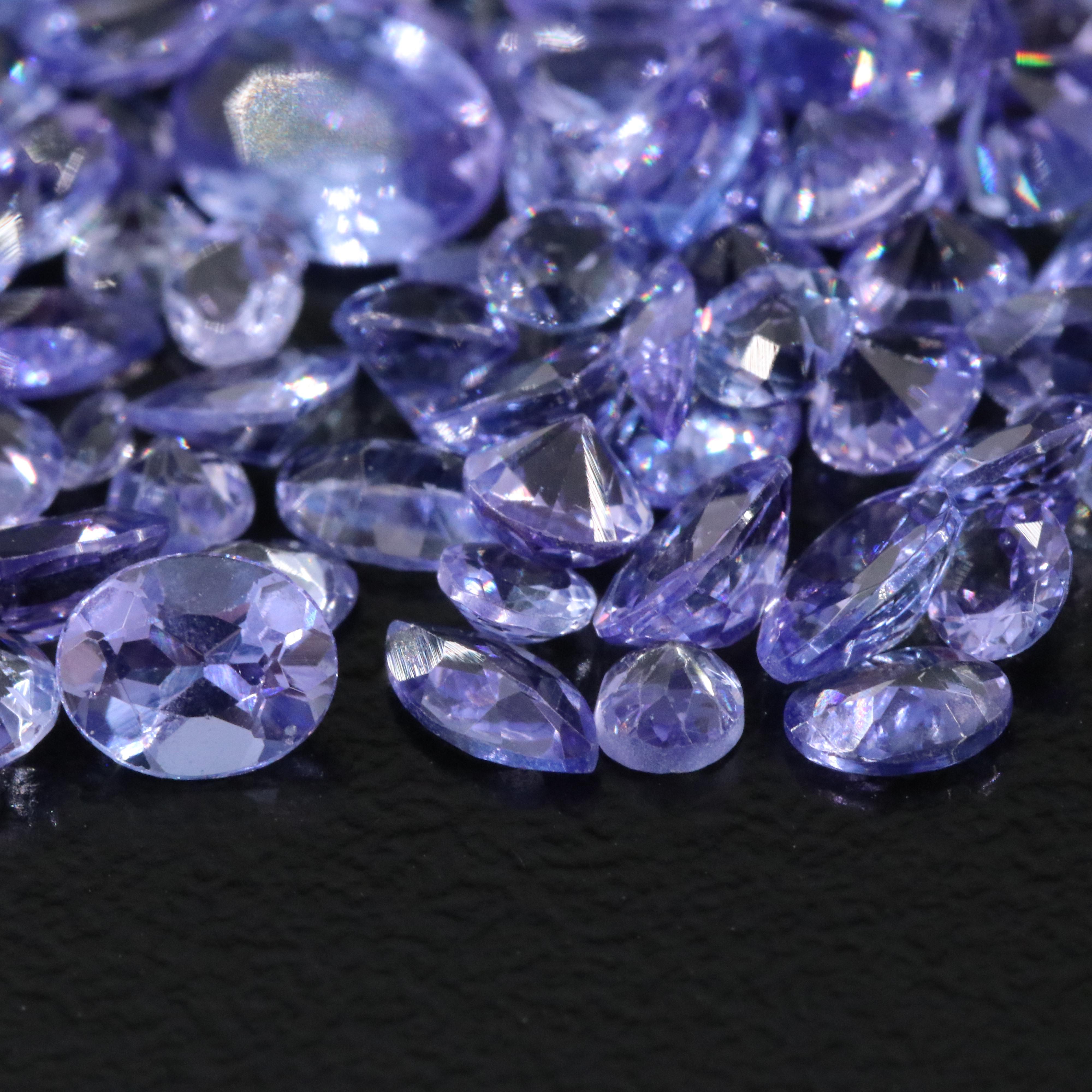 Loose 38.76 CTW Tanzanite Lot