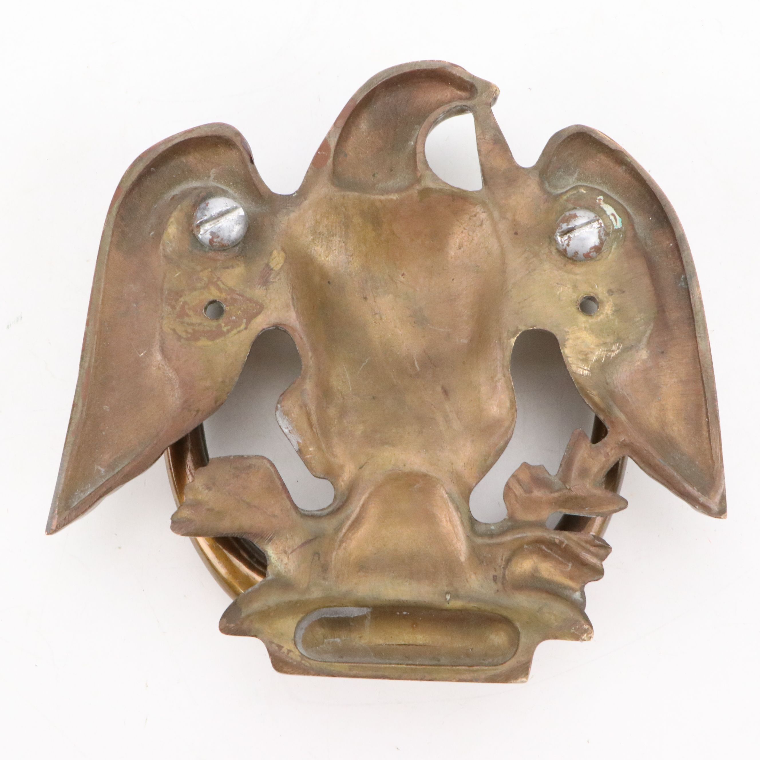 Federal Style Eagle Form Bronze Door Knocker
