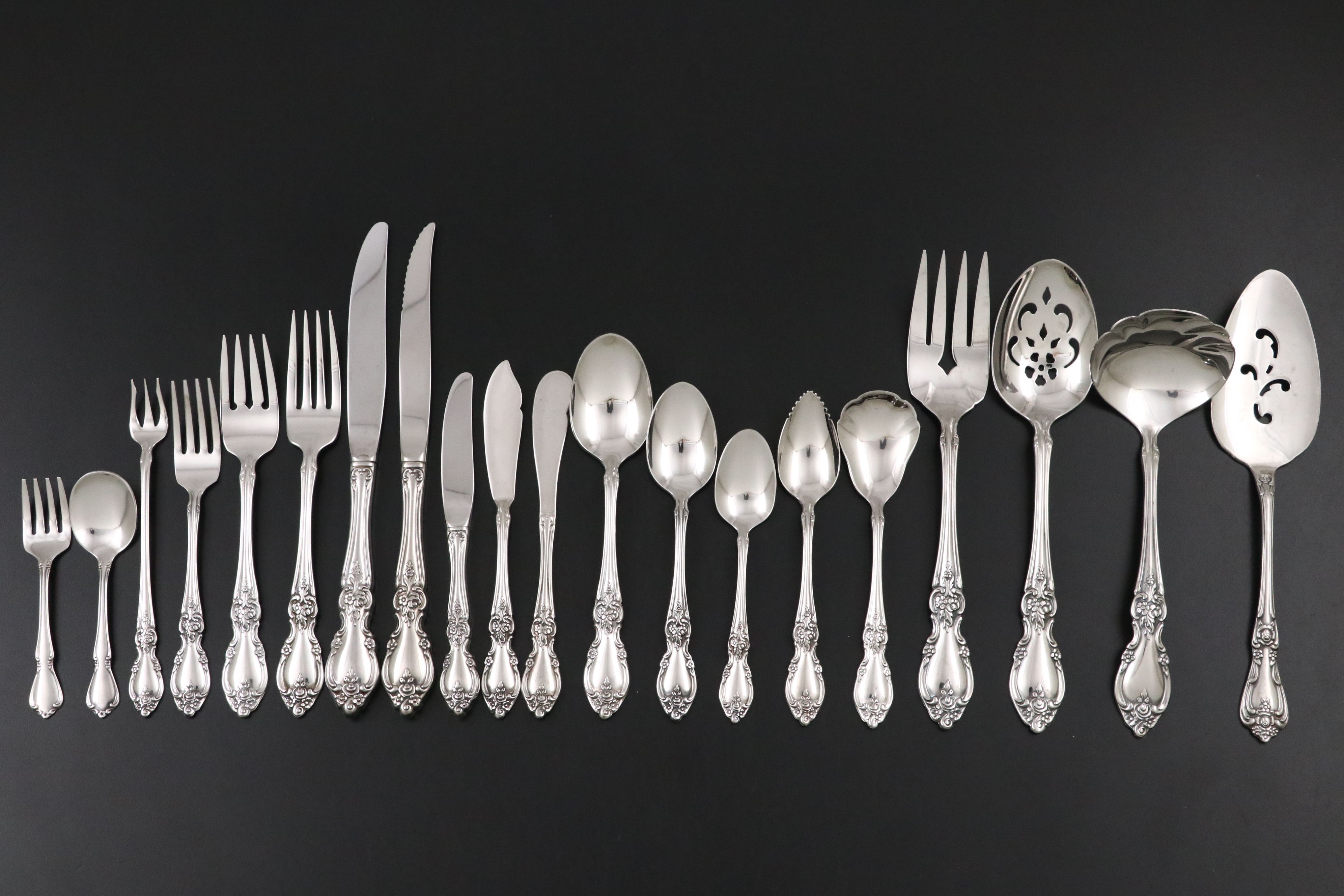 Oneida "Louisiana" Stainless Steel Flatware