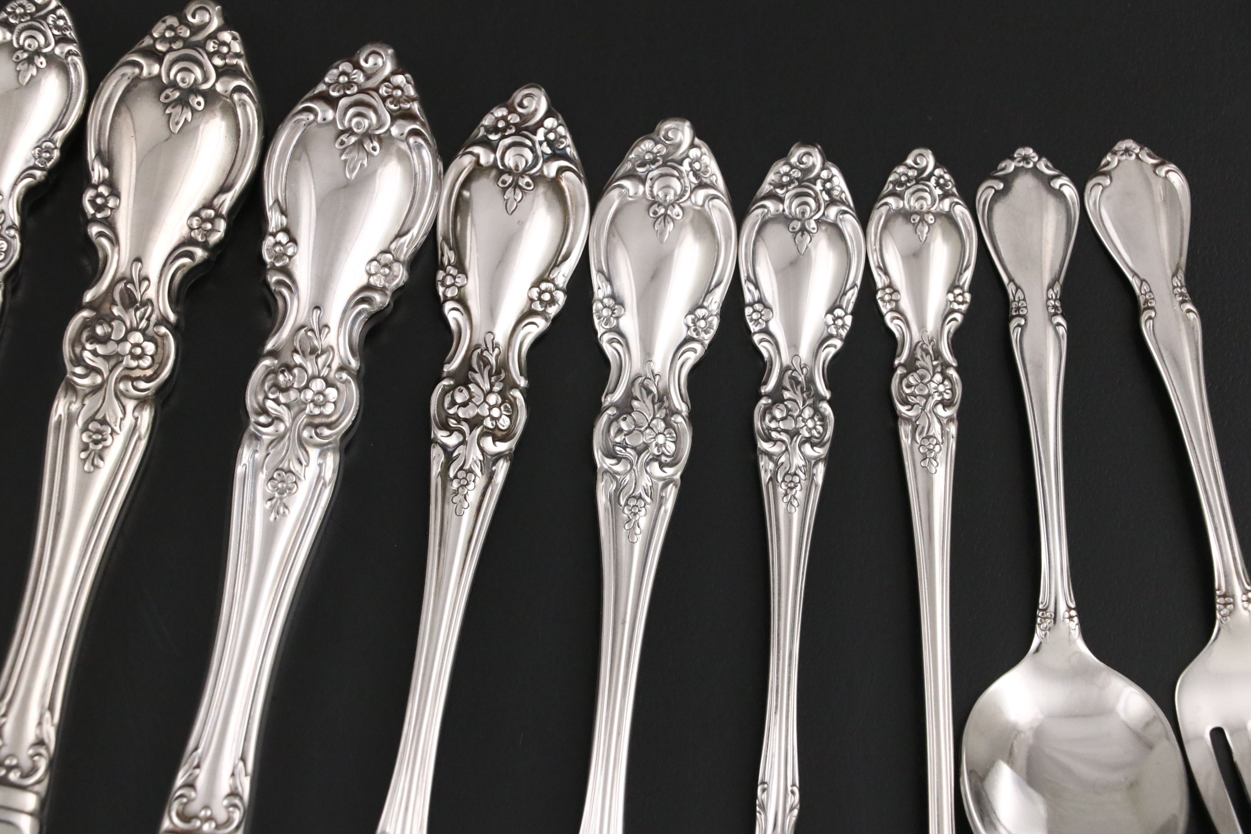 Oneida "Louisiana" Stainless Steel Flatware