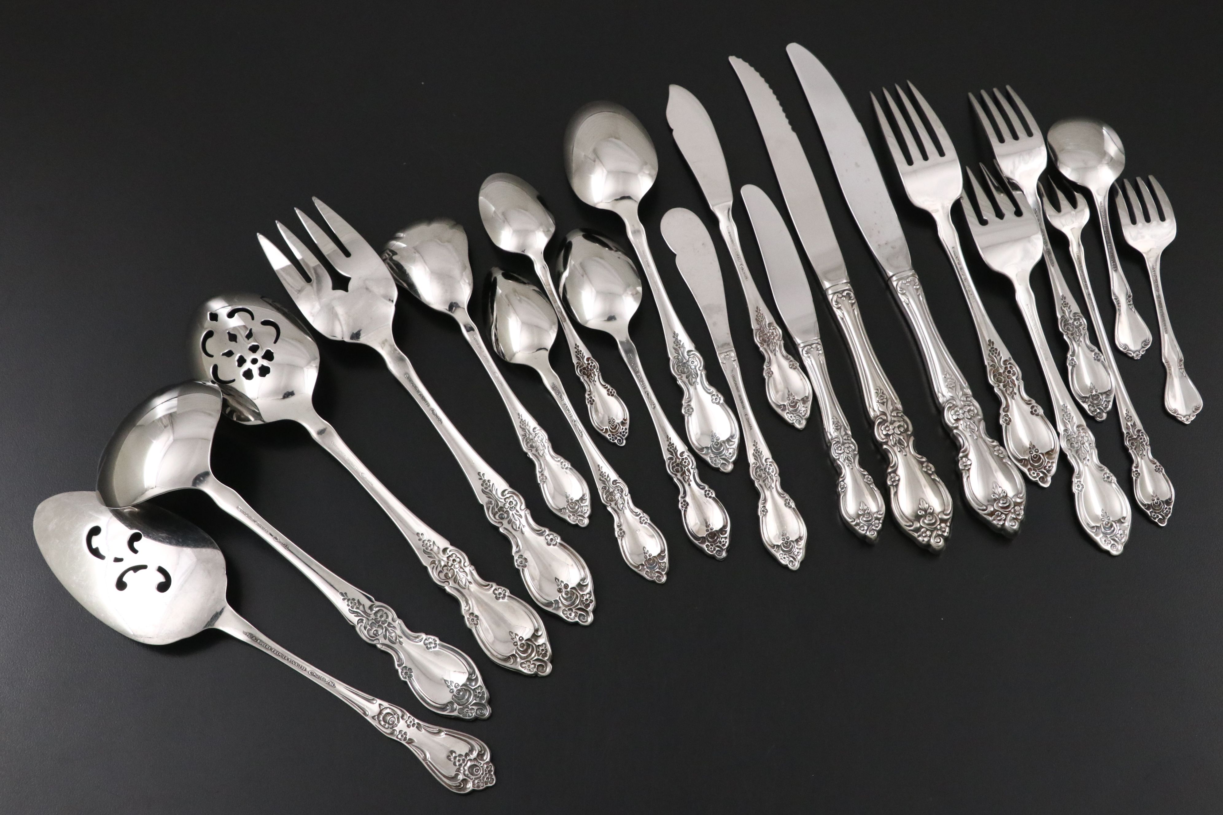 Oneida "Louisiana" Stainless Steel Flatware