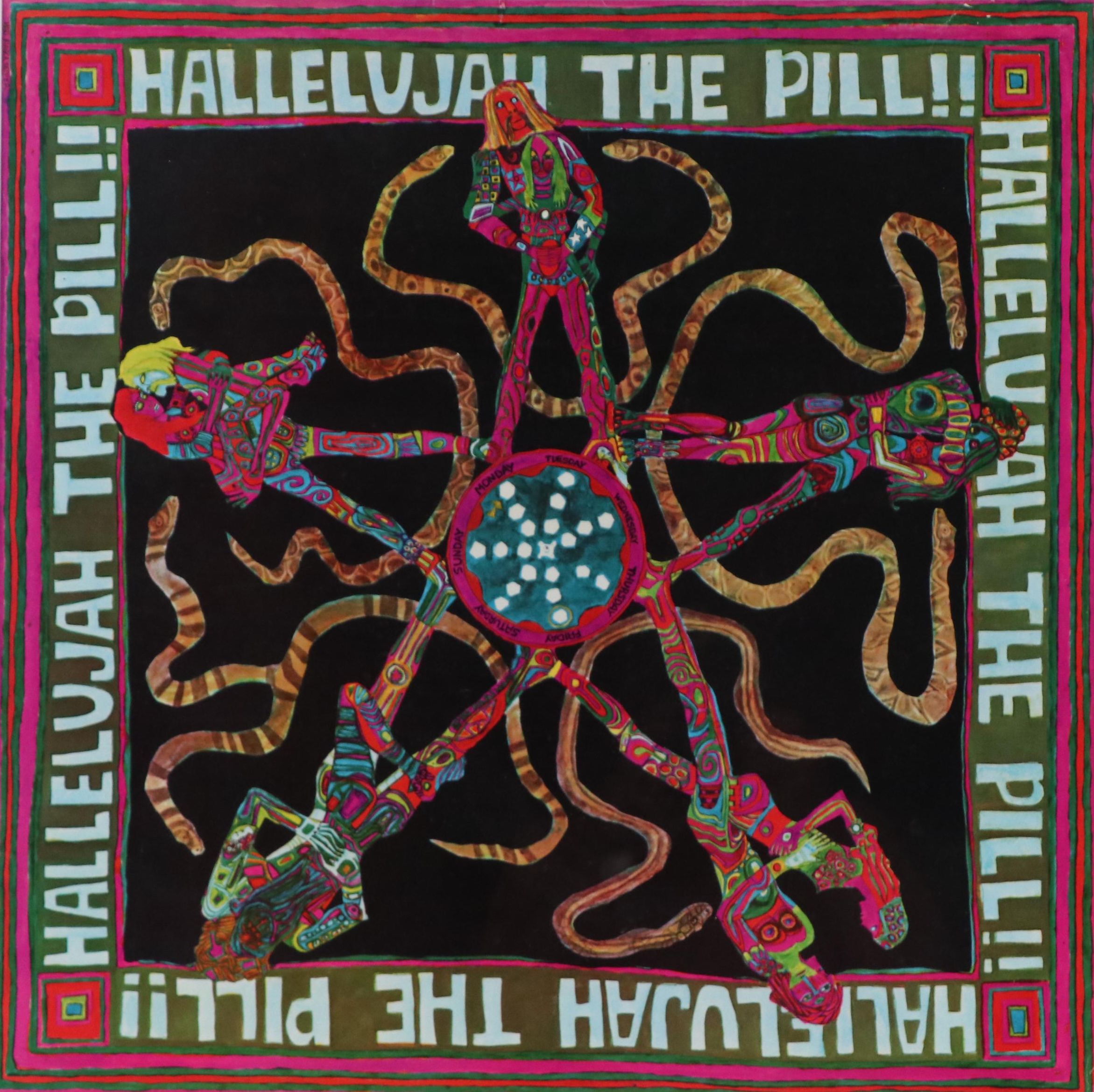 Offset Lithograph After Mari Tepper "Hallelujah the Pill!!"