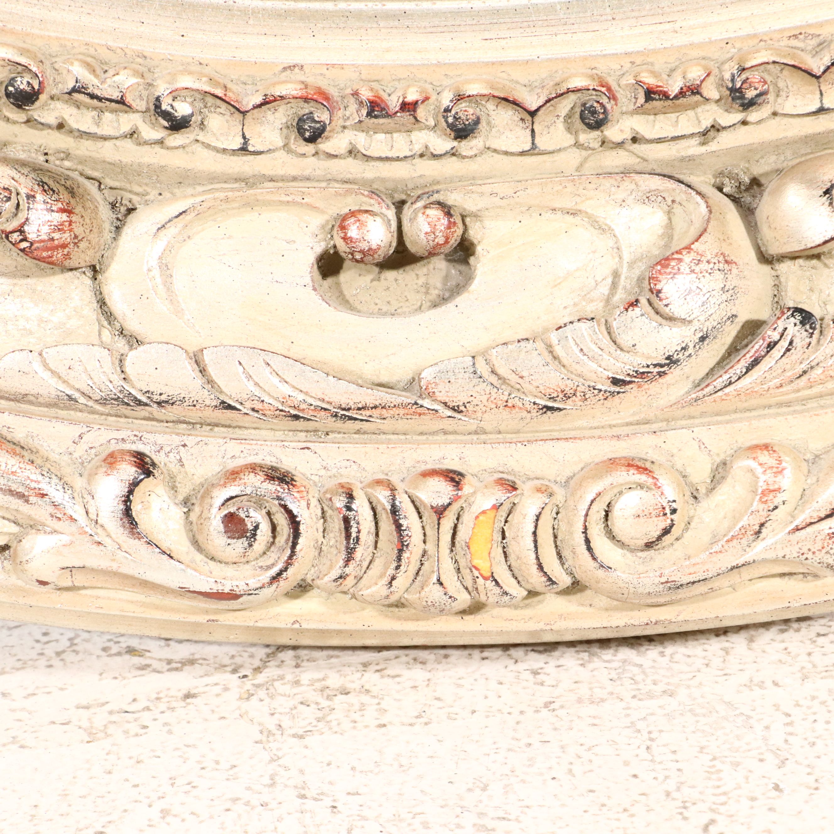 Goalmaker Inc. Neoclassical Style Gilt Composite Mirror