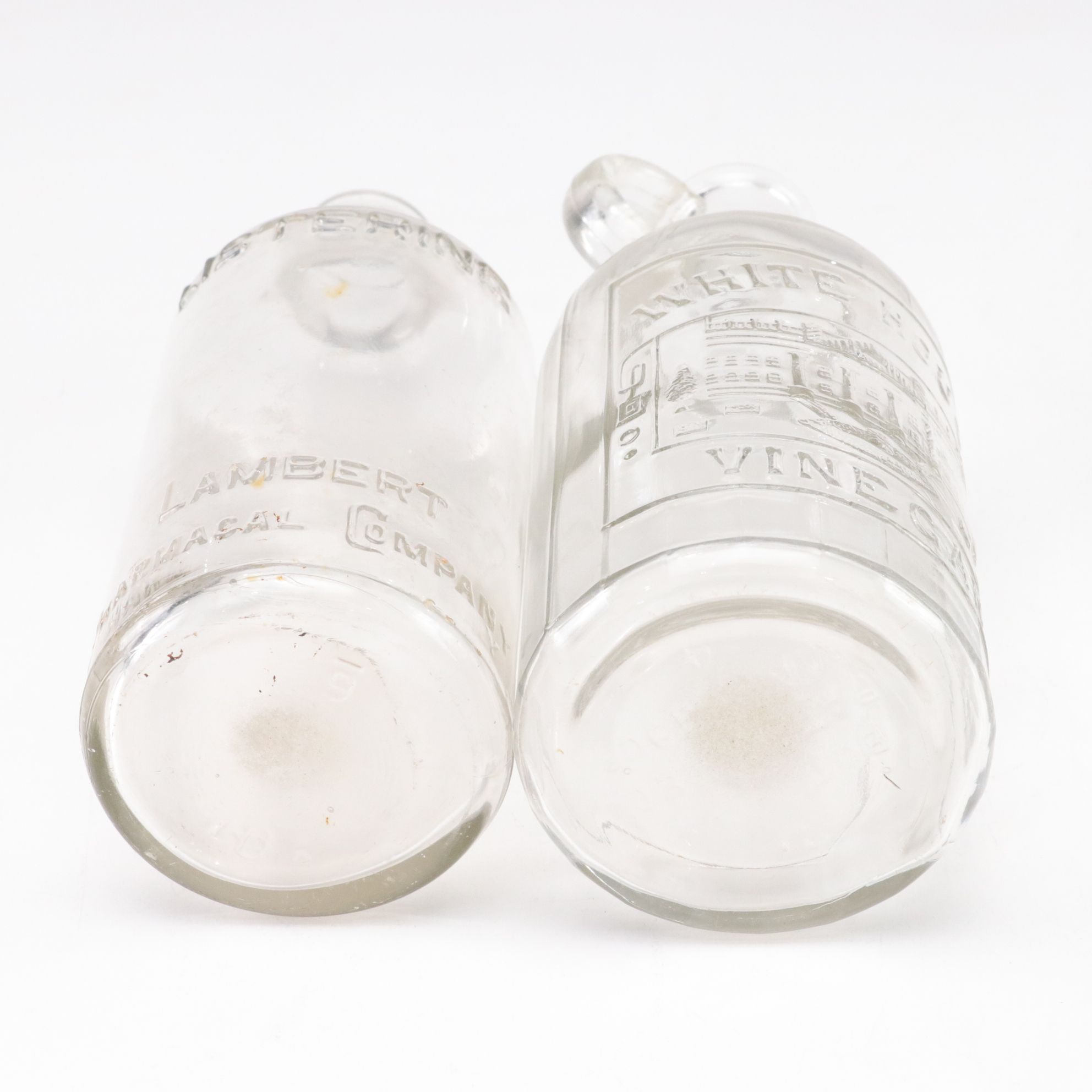 Vintage Listerine, White House Vinegar & Other Bottles