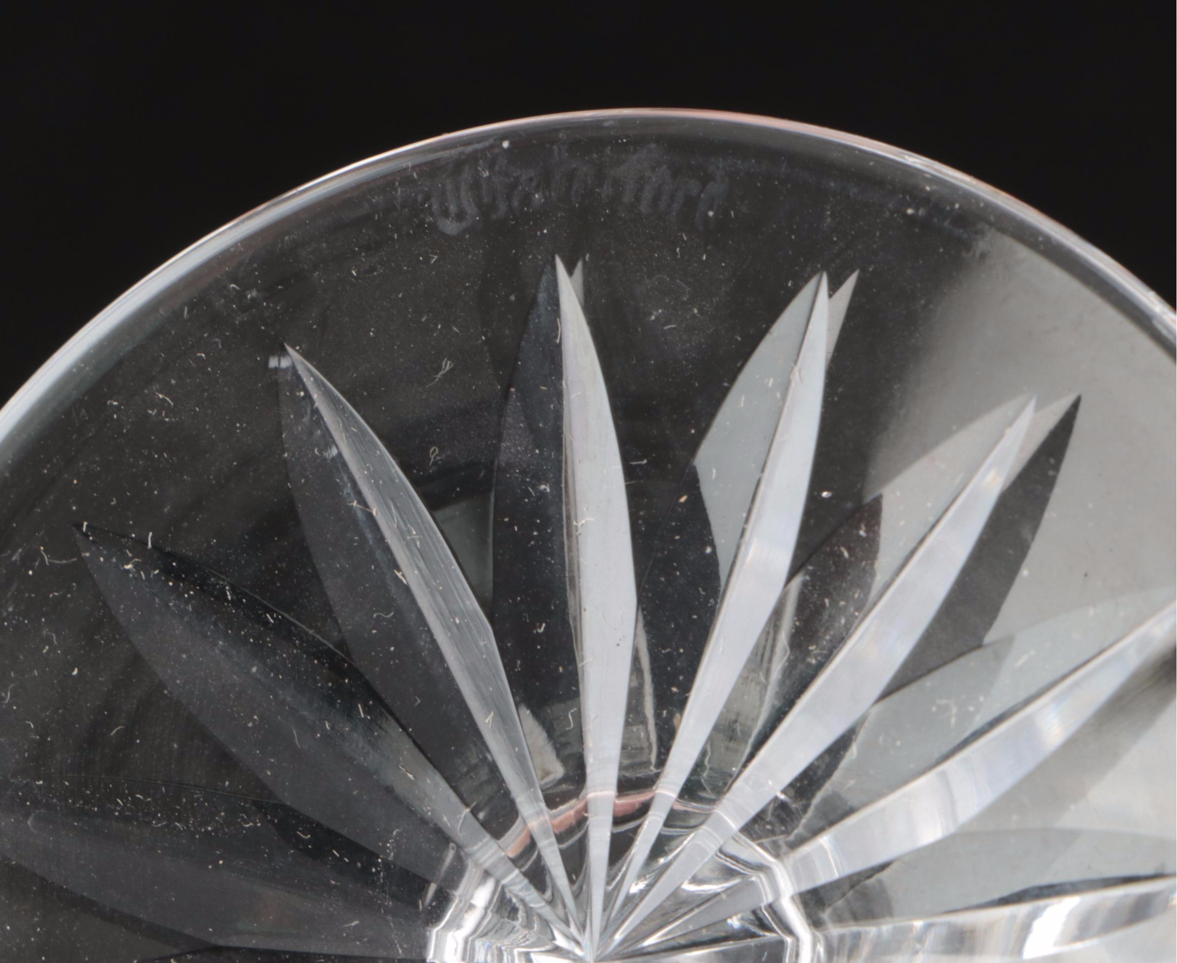 Waterford "Maeve" Martini and Port Wine Glasses