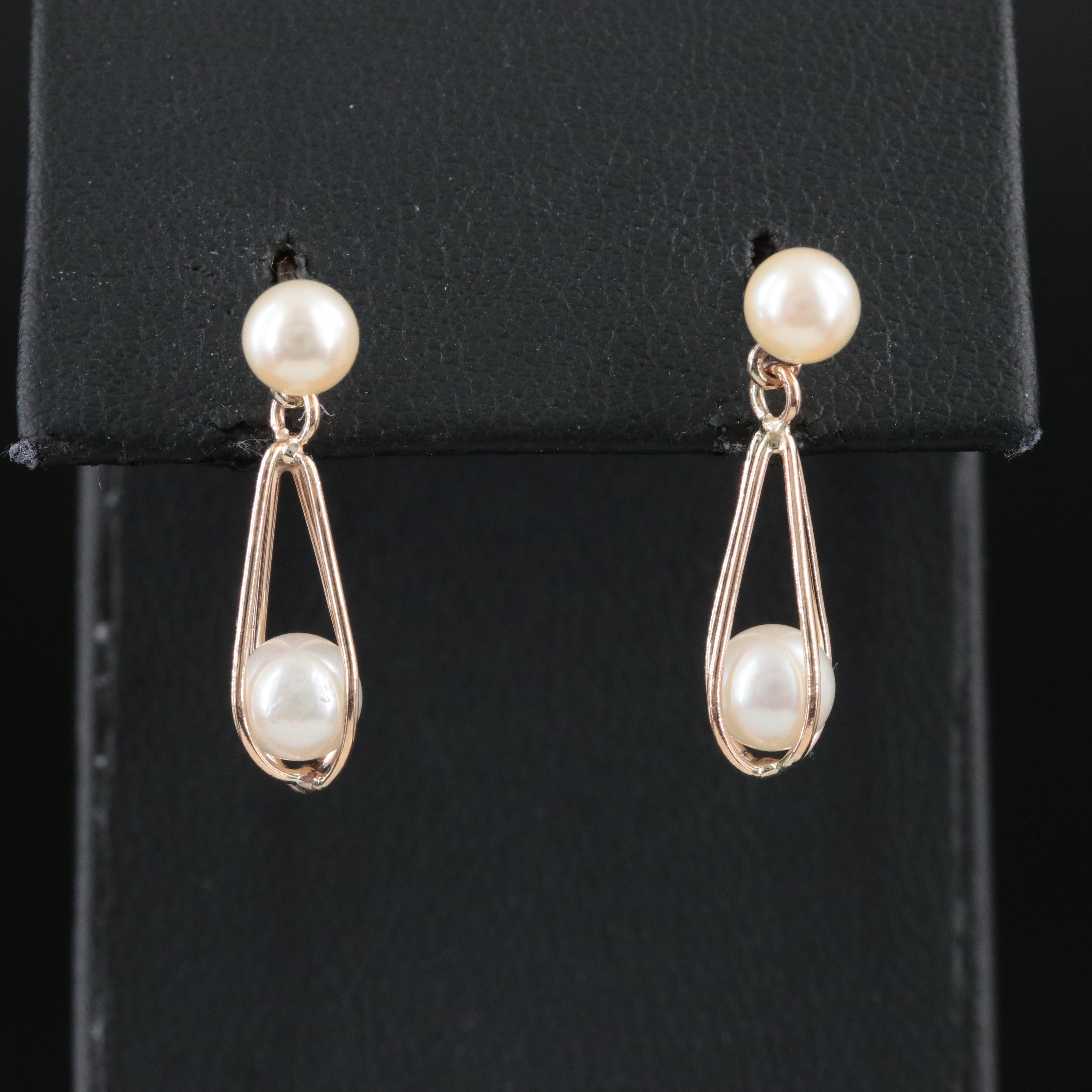 Pearl Drop Earrings