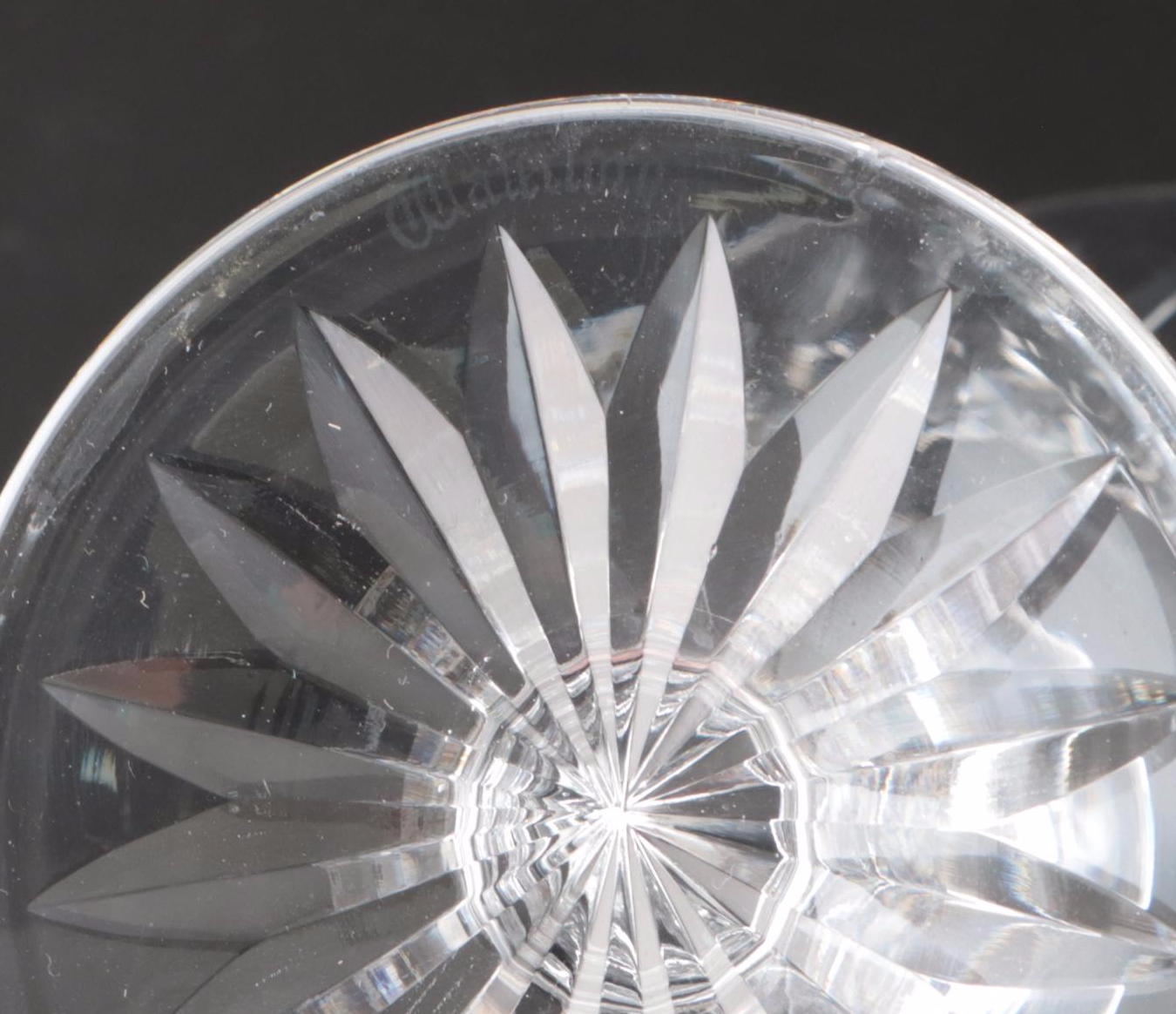 Waterford "Maeve" Martini and Port Wine Glasses