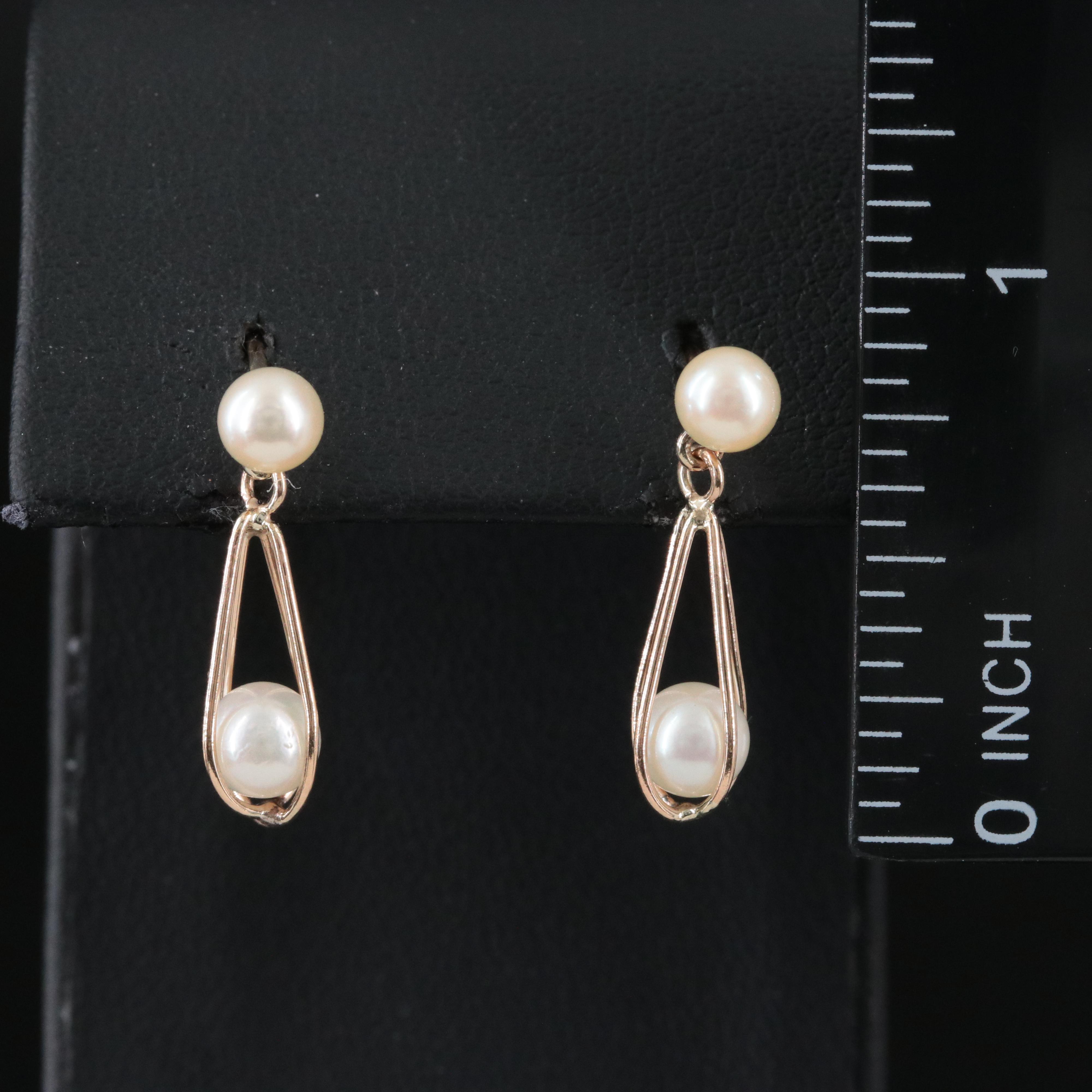 Pearl Drop Earrings
