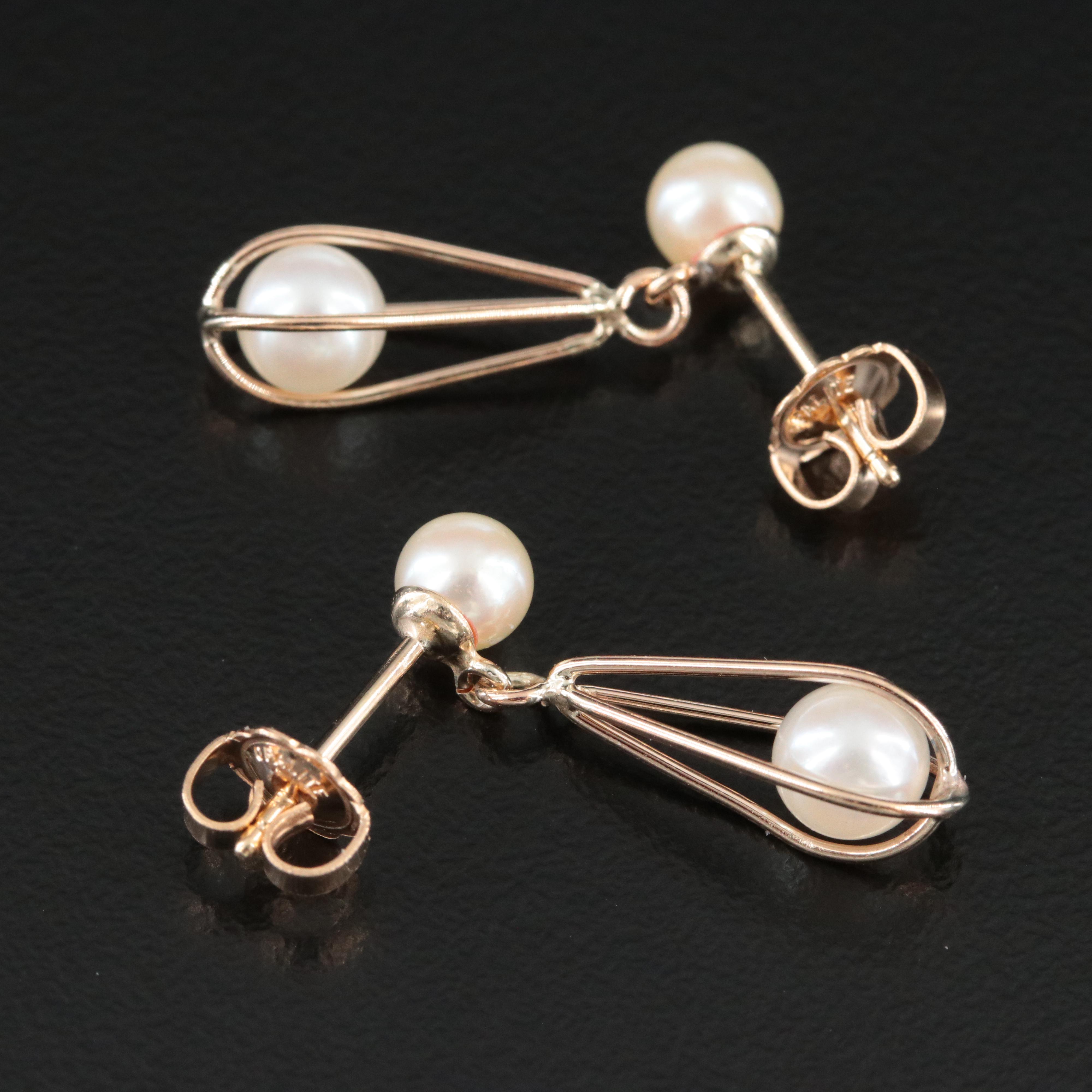 Pearl Drop Earrings