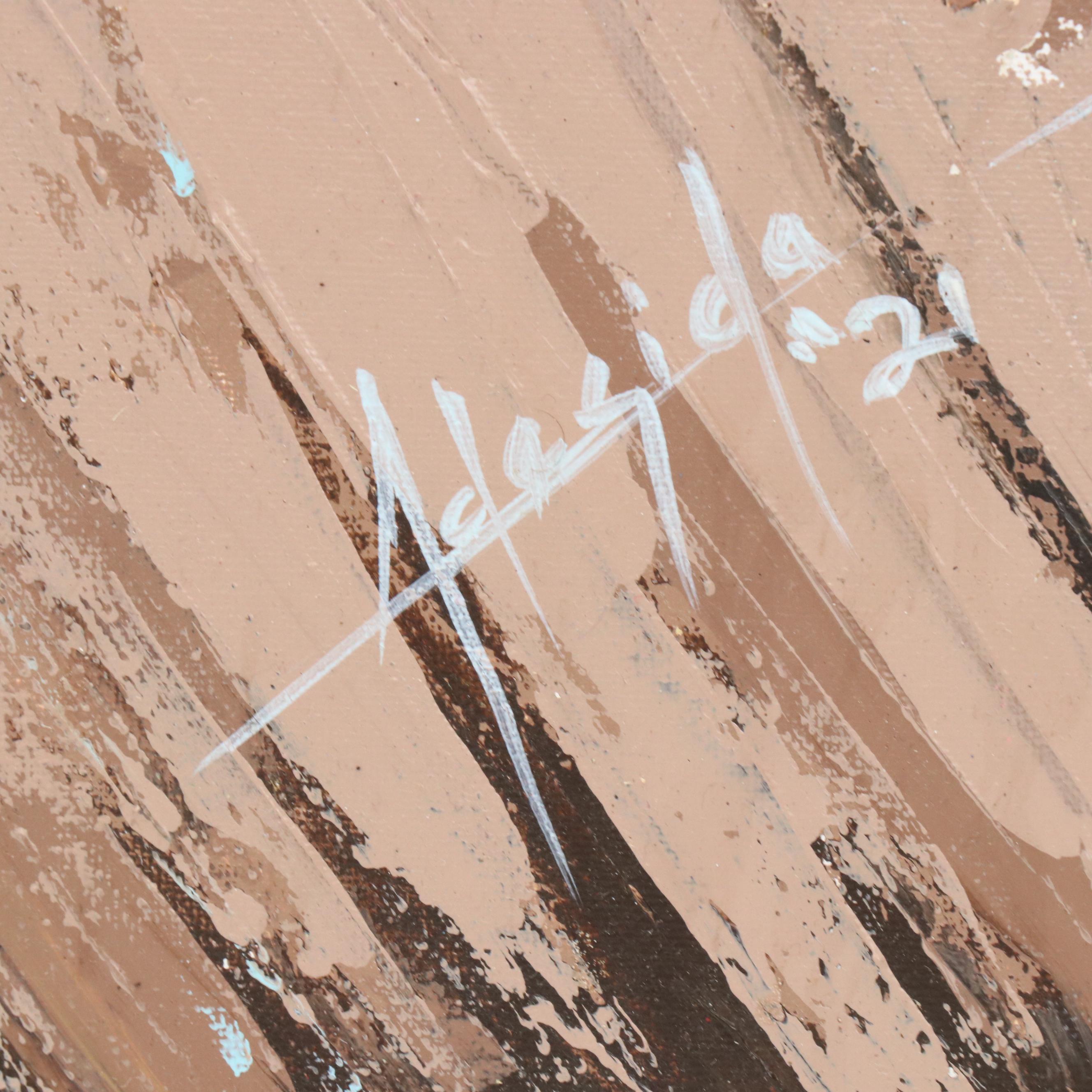 Adedotun Adesida Abstract Acrylic Painting, 2021