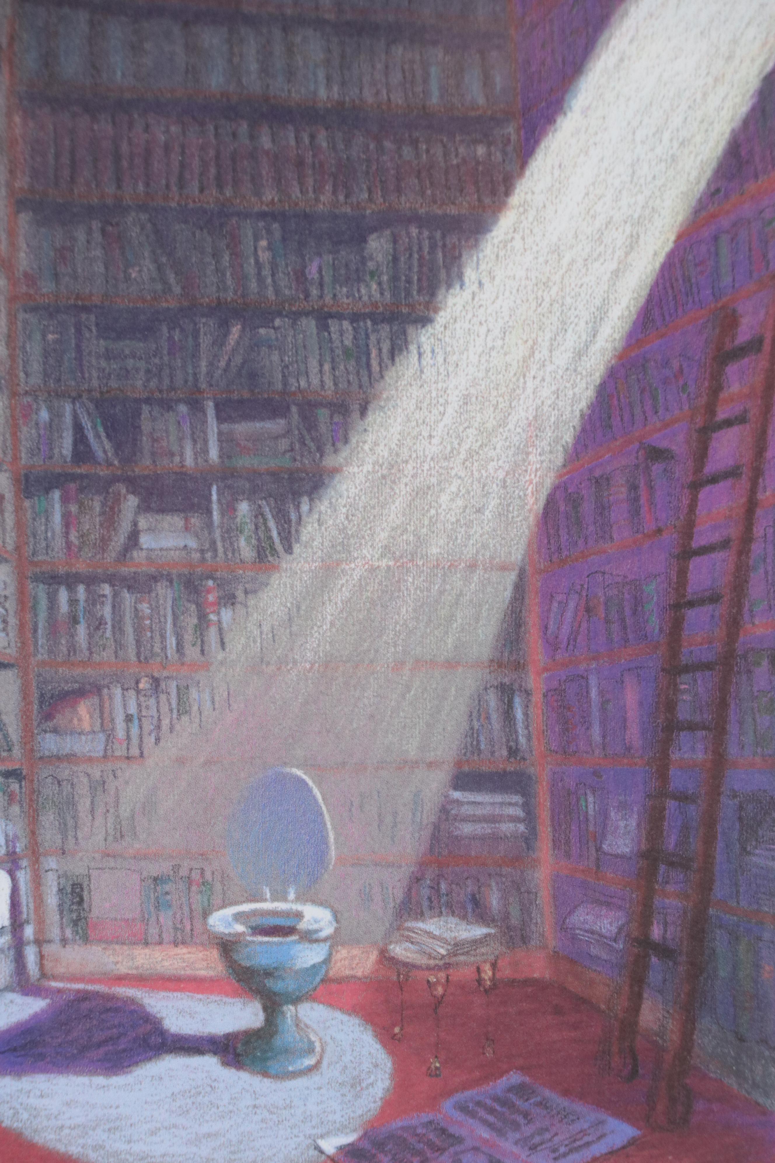 Jeff Leedy Offset Lithograph "Heaven."