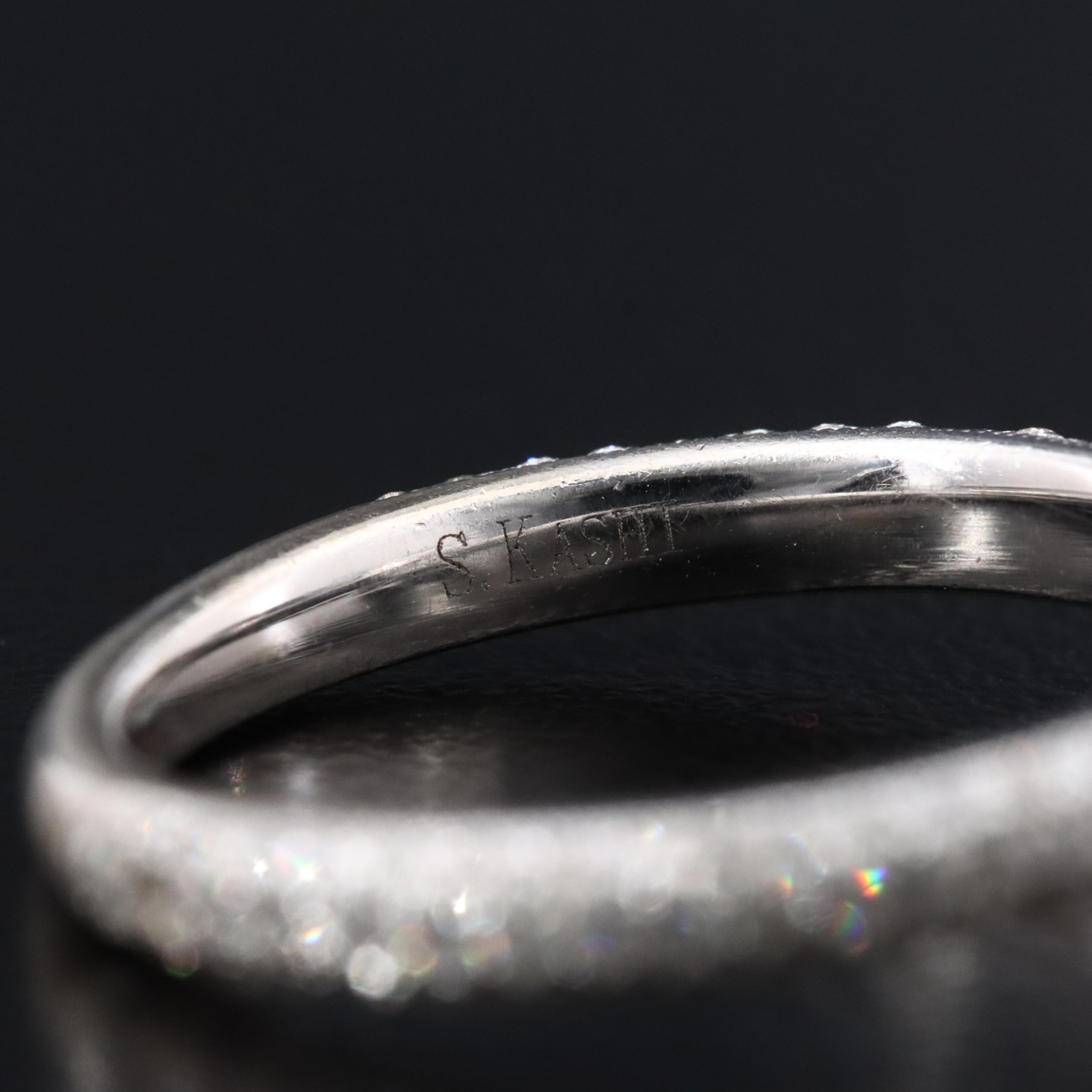 S. Kashi 14K 1.74 CTW Diamond Ring with Online GIA Report