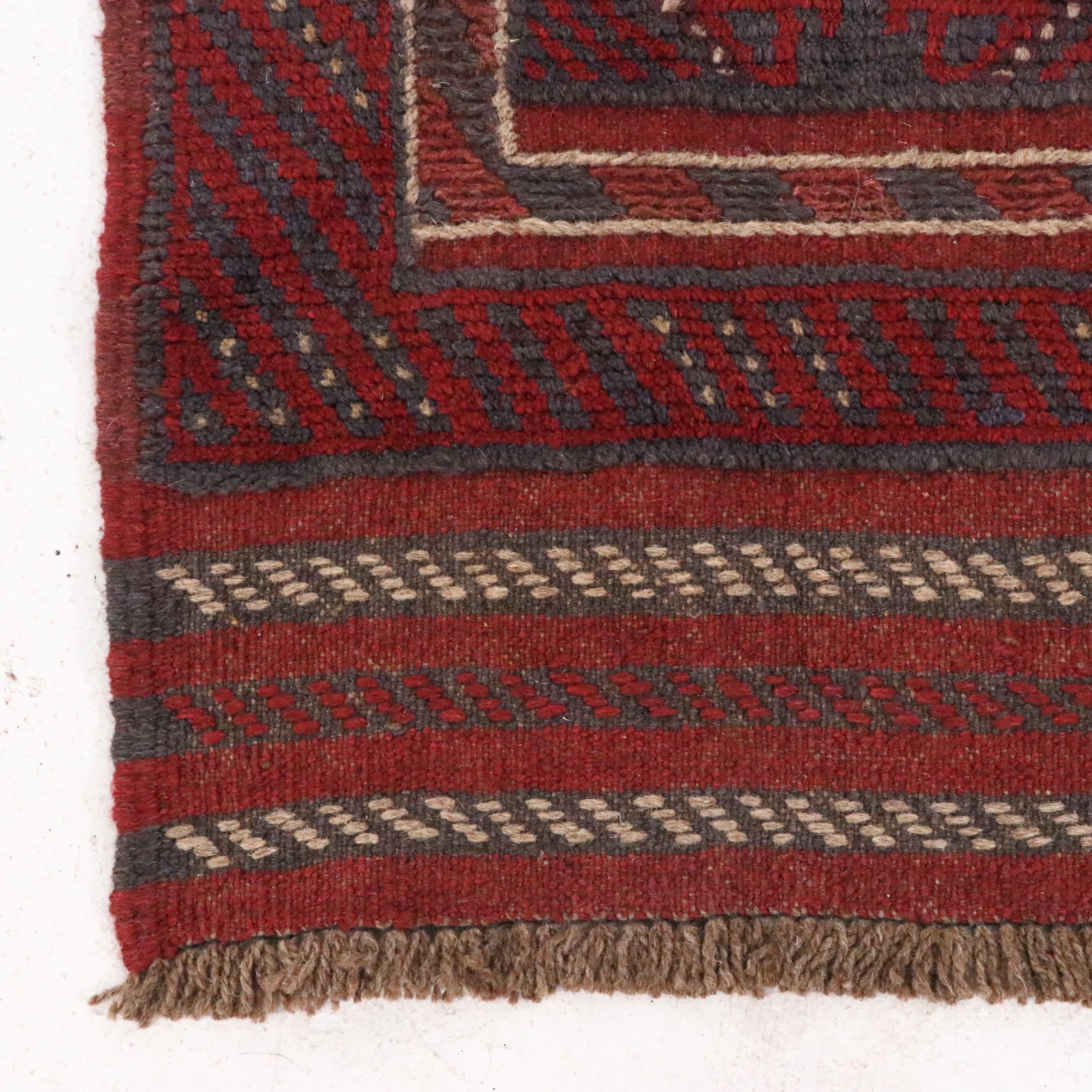 2' x 7'9 Handwoven Afghan Mashwani Carpet Runner