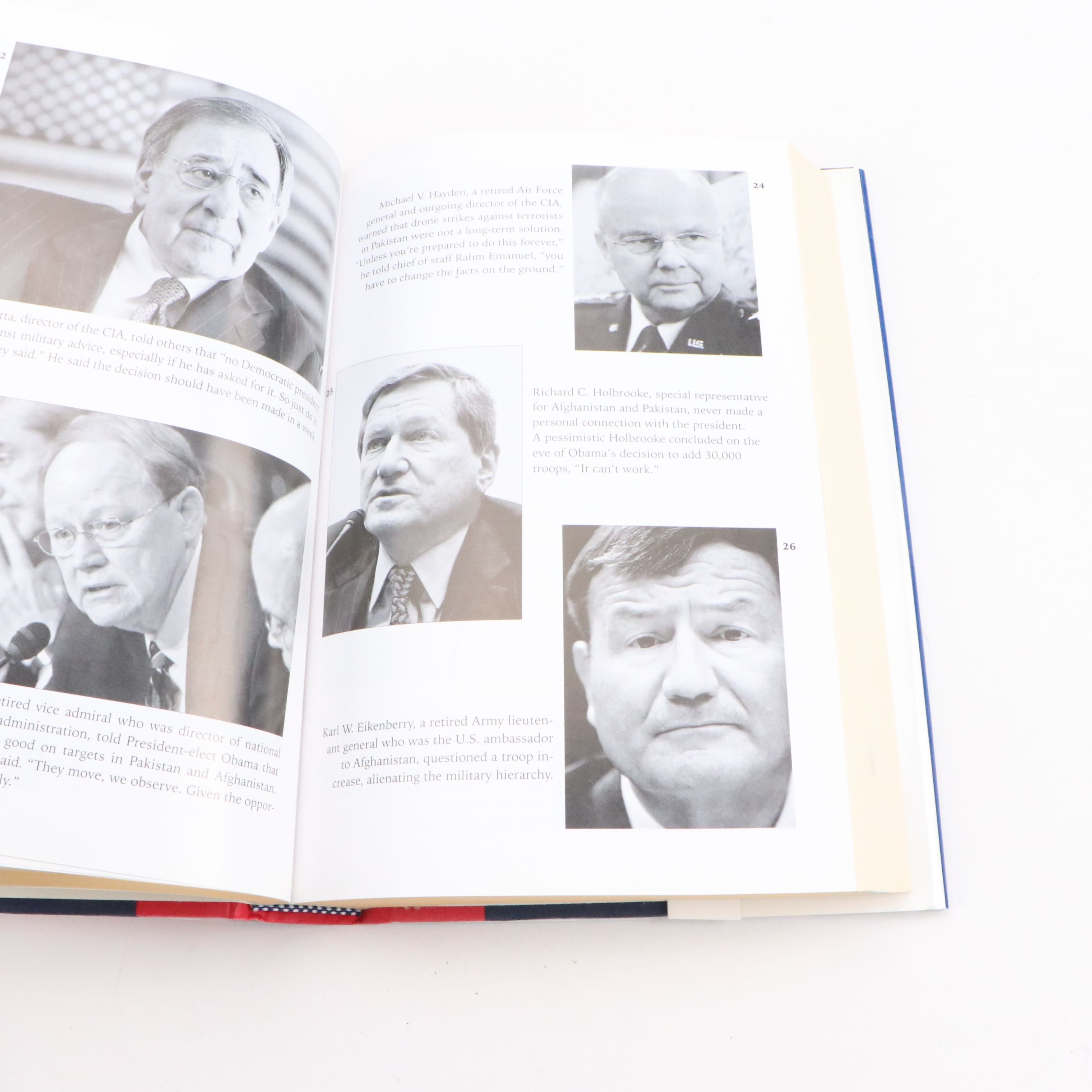 Signed "Obama's Wars" by Bob Woodward, 2010