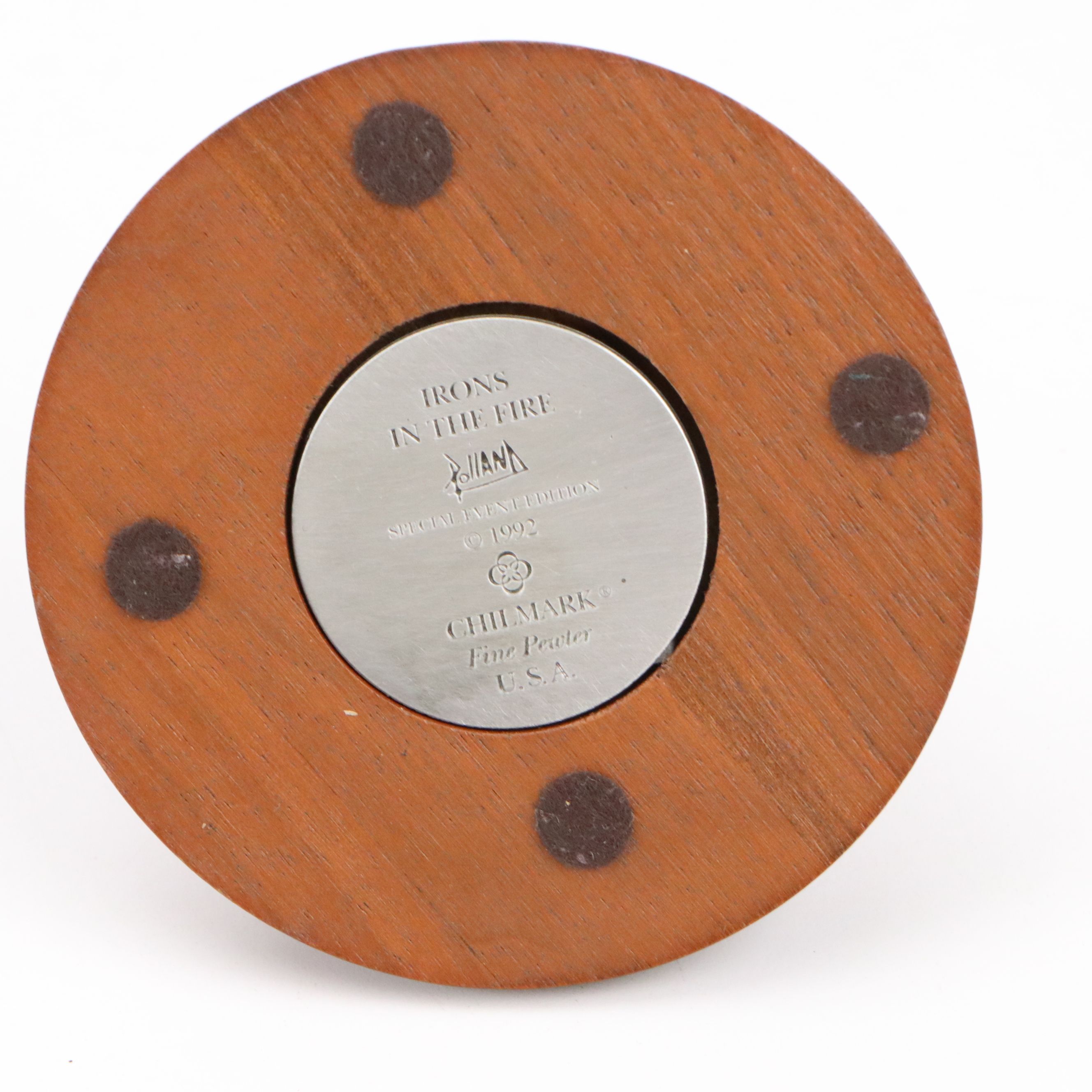 Francis J. Barnum for Chilmark "Beefsteak Raid" with Other Pewter Figurine