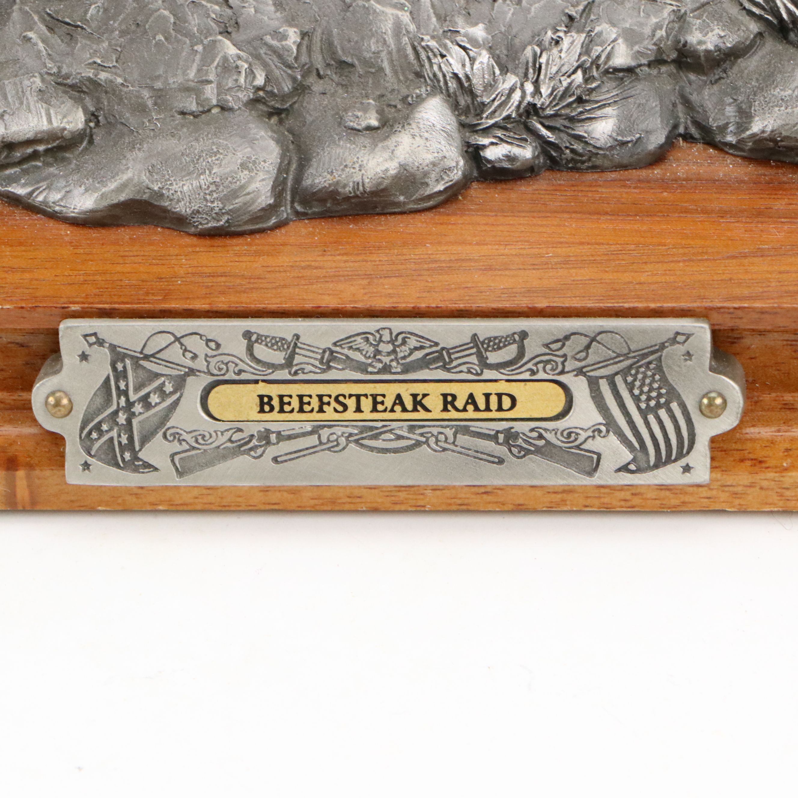 Francis J. Barnum for Chilmark "Beefsteak Raid" with Other Pewter Figurine