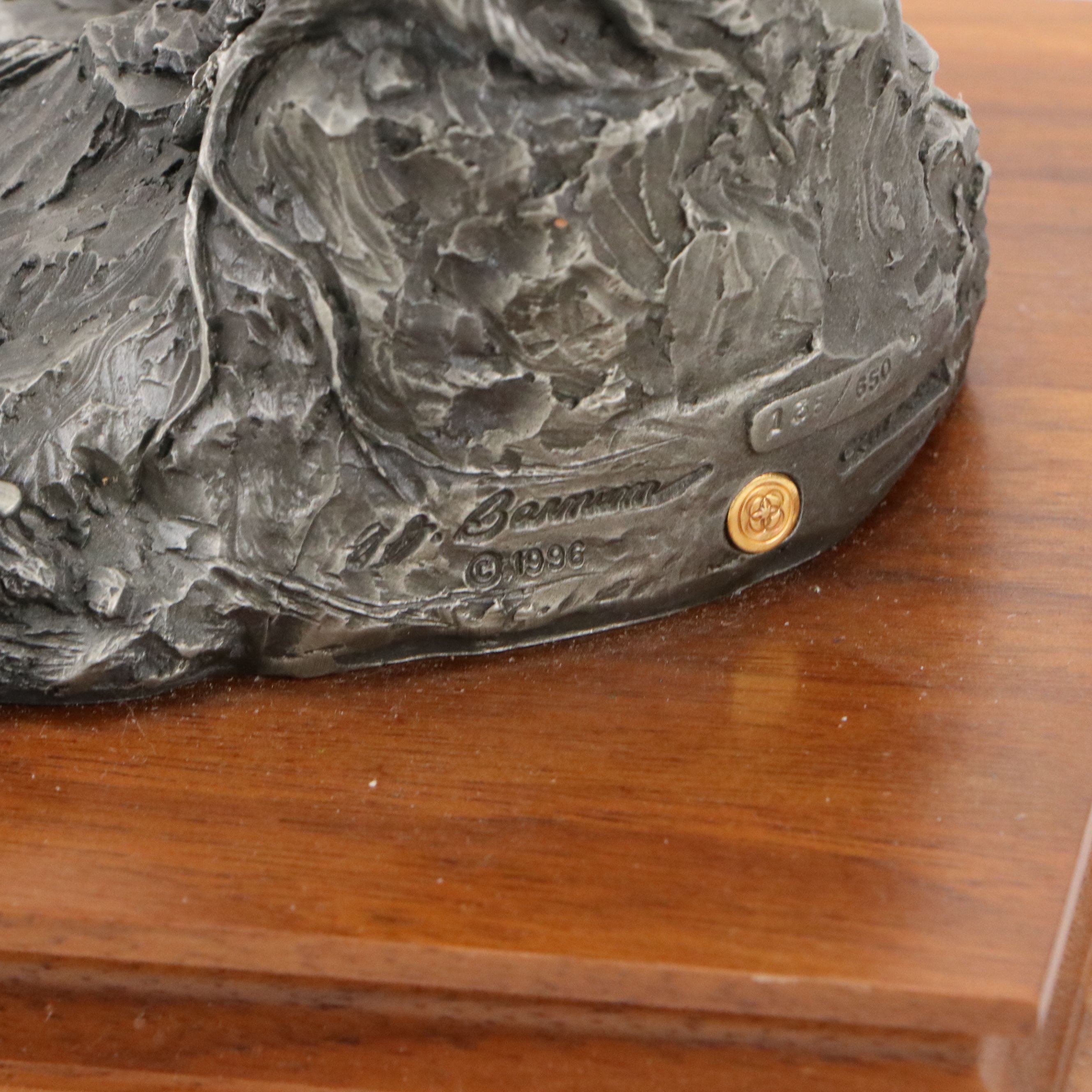 Francis J. Barnum for Chilmark "Beefsteak Raid" with Other Pewter Figurine