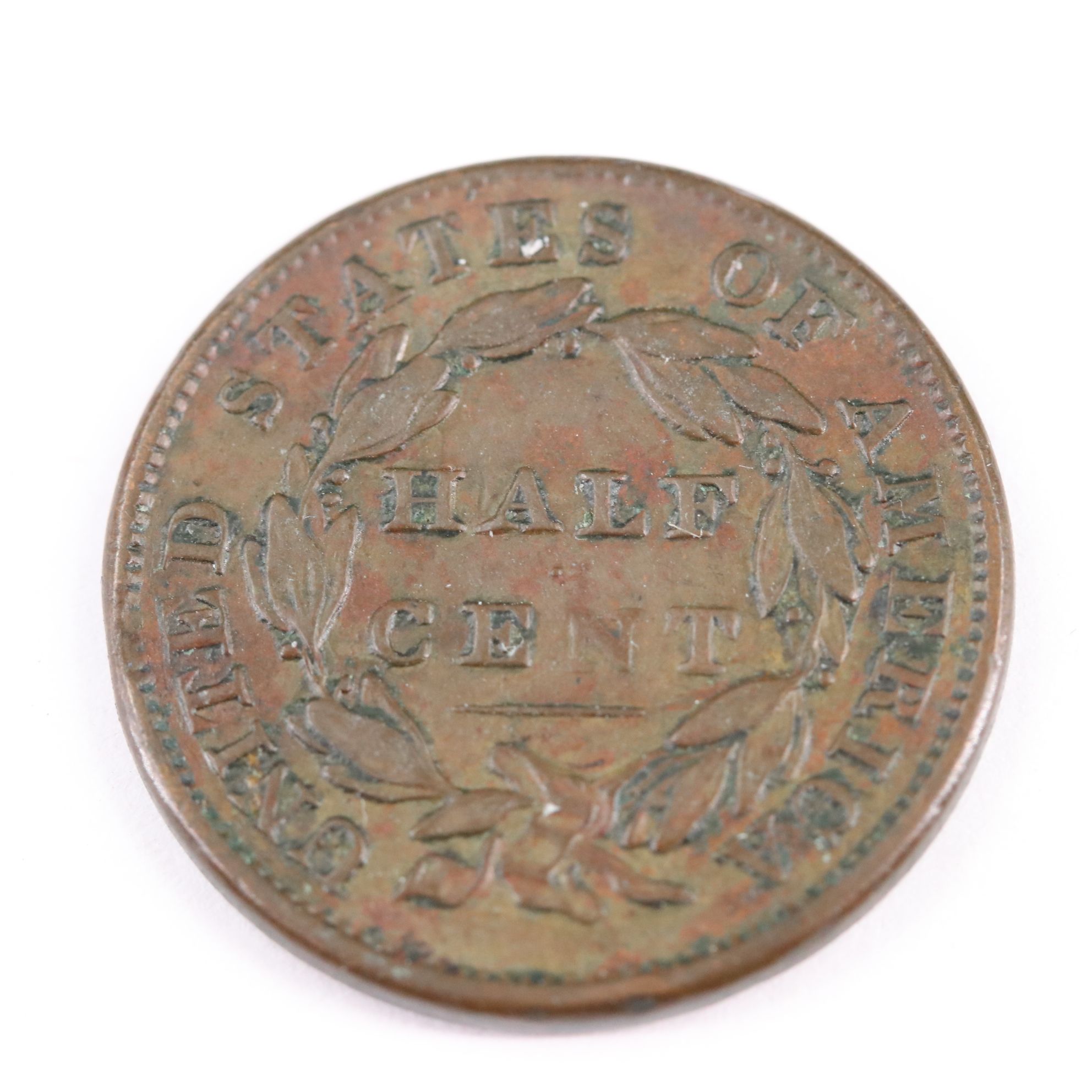 1833 Classic Head Half Cent