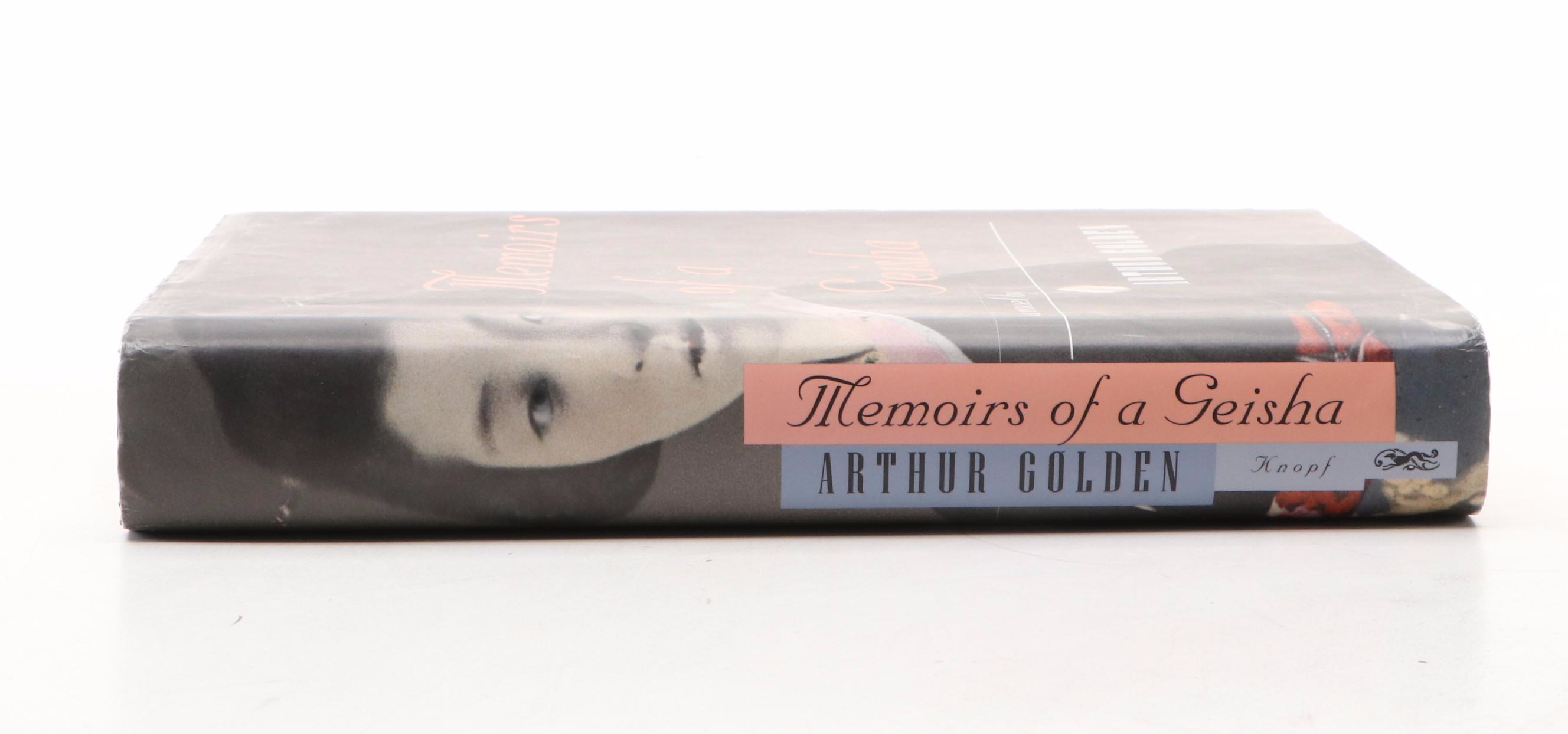 Signed "Memoirs of a Geisha" by Arthur Golden, 1999