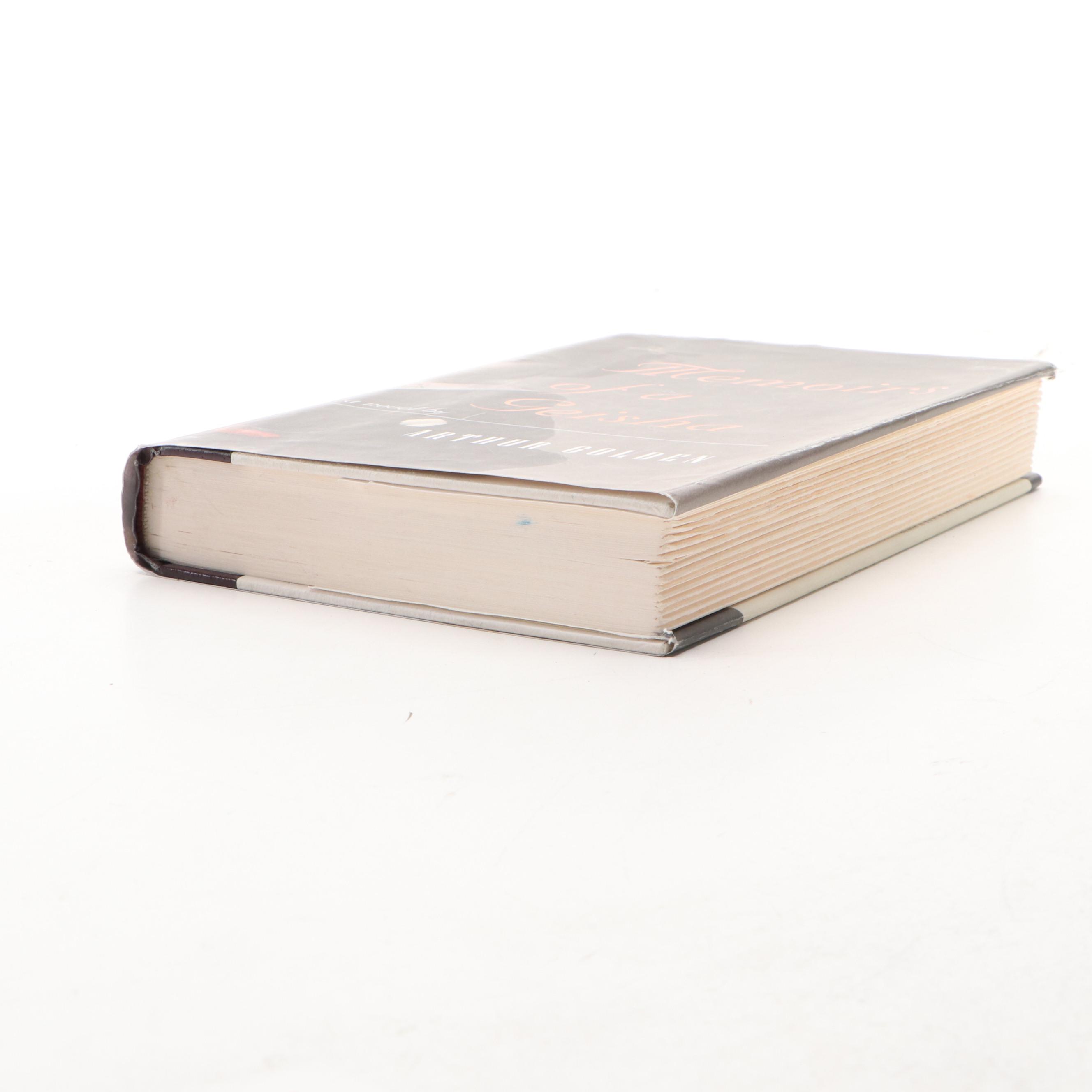 Signed "Memoirs of a Geisha" by Arthur Golden, 1999