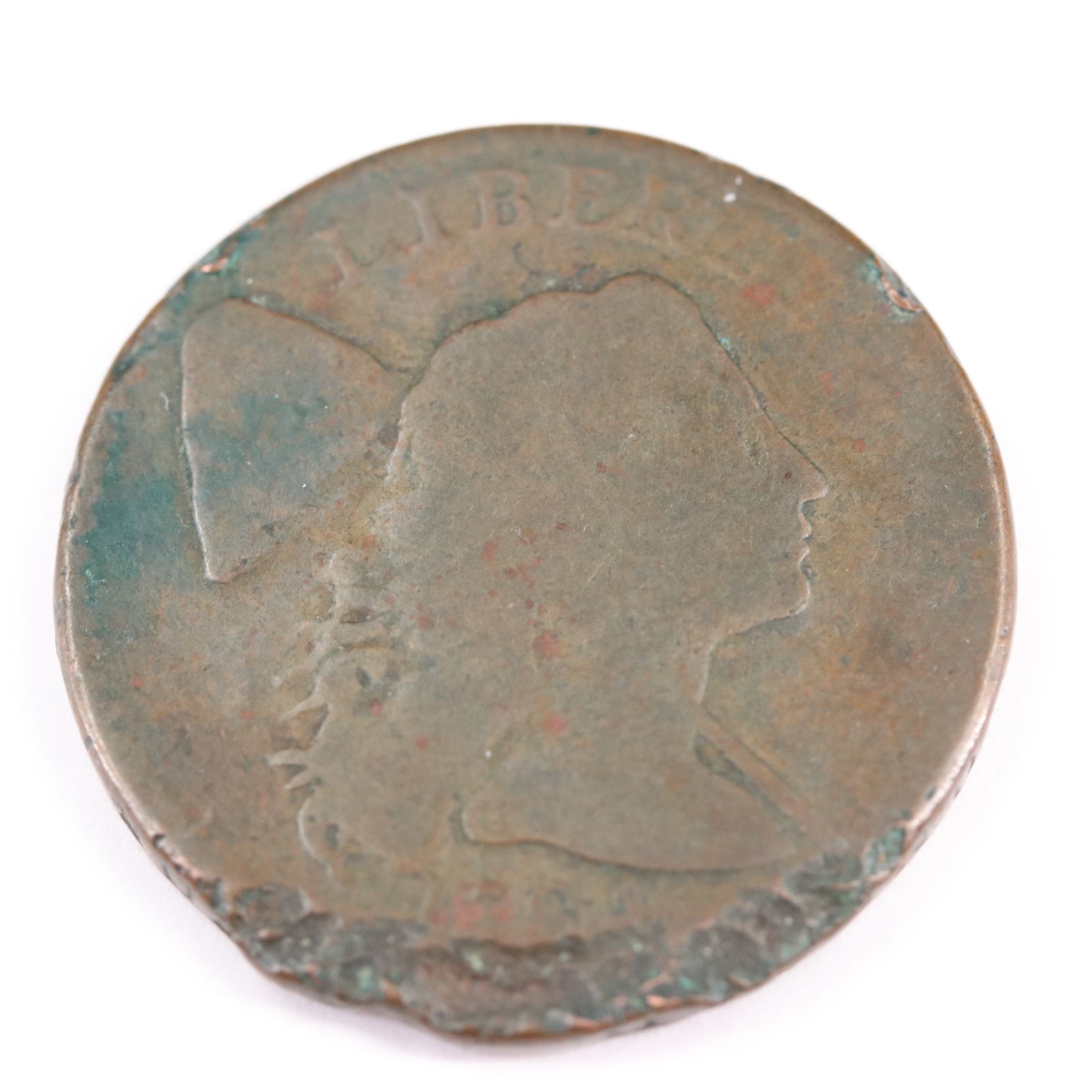 1794 Flowing Hair Liberty Cap Head of 1795 Large Cent