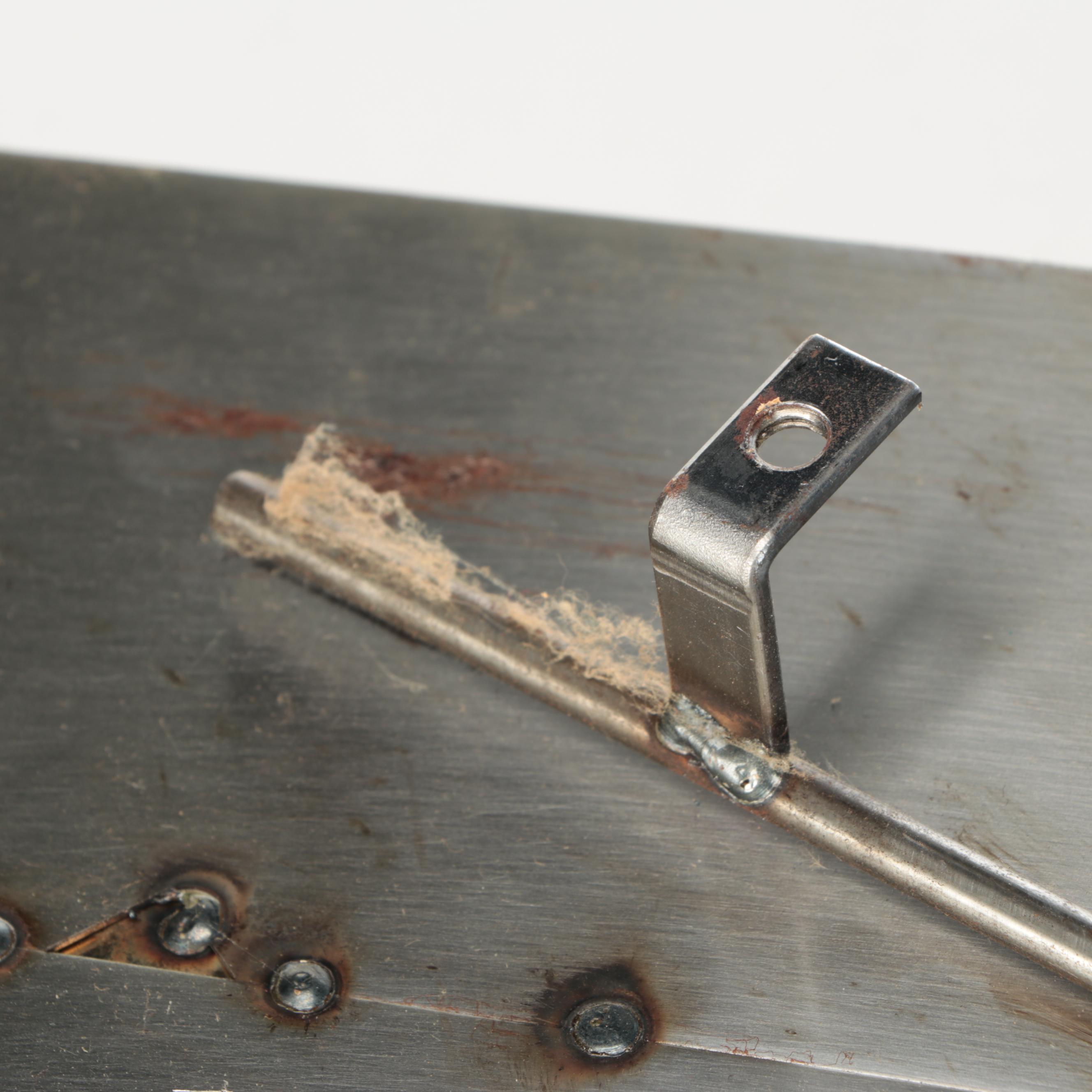 Brass and Metal Curled Ribbon Wall Décor