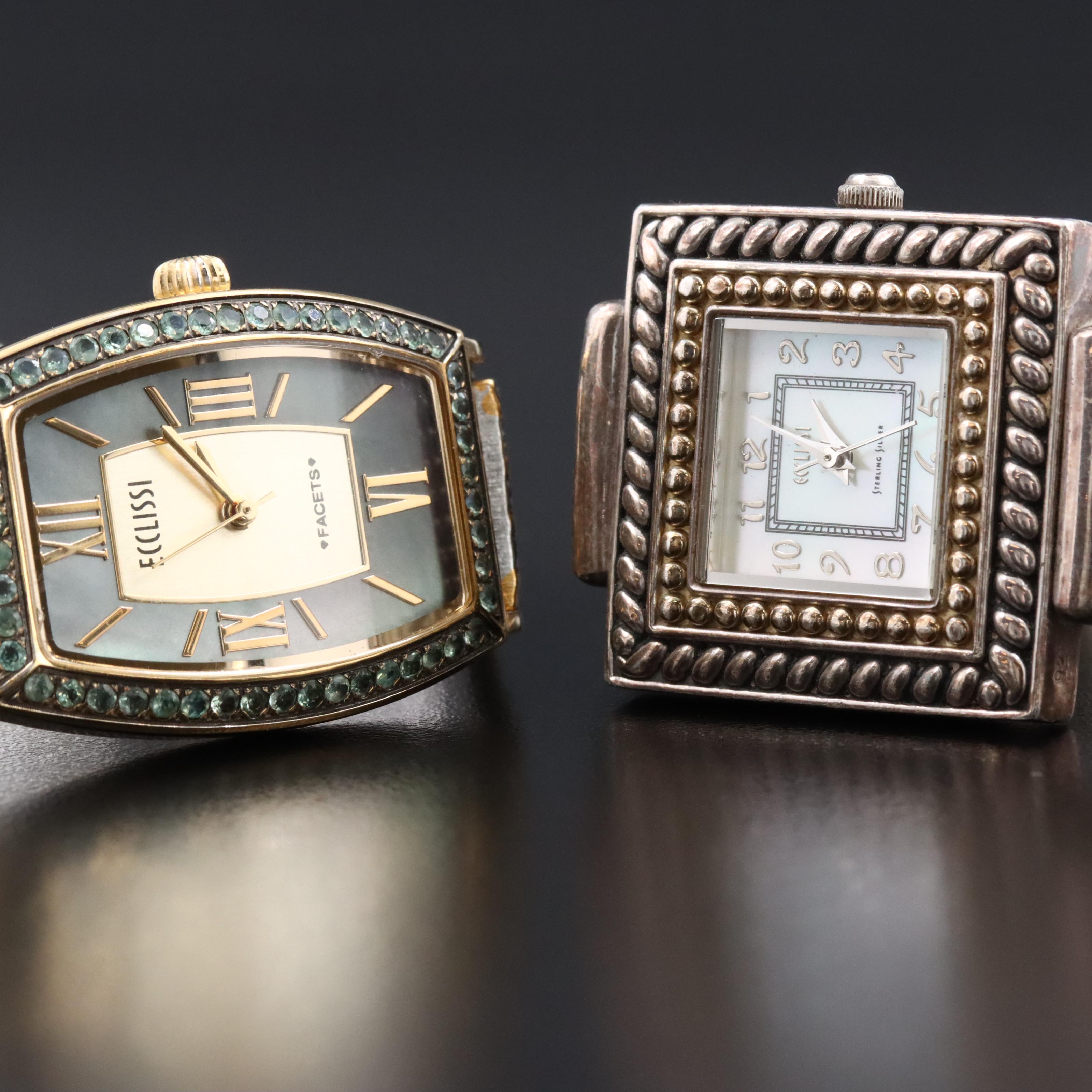 Donna Karan DK and Two Ecclissi Quartz Watches