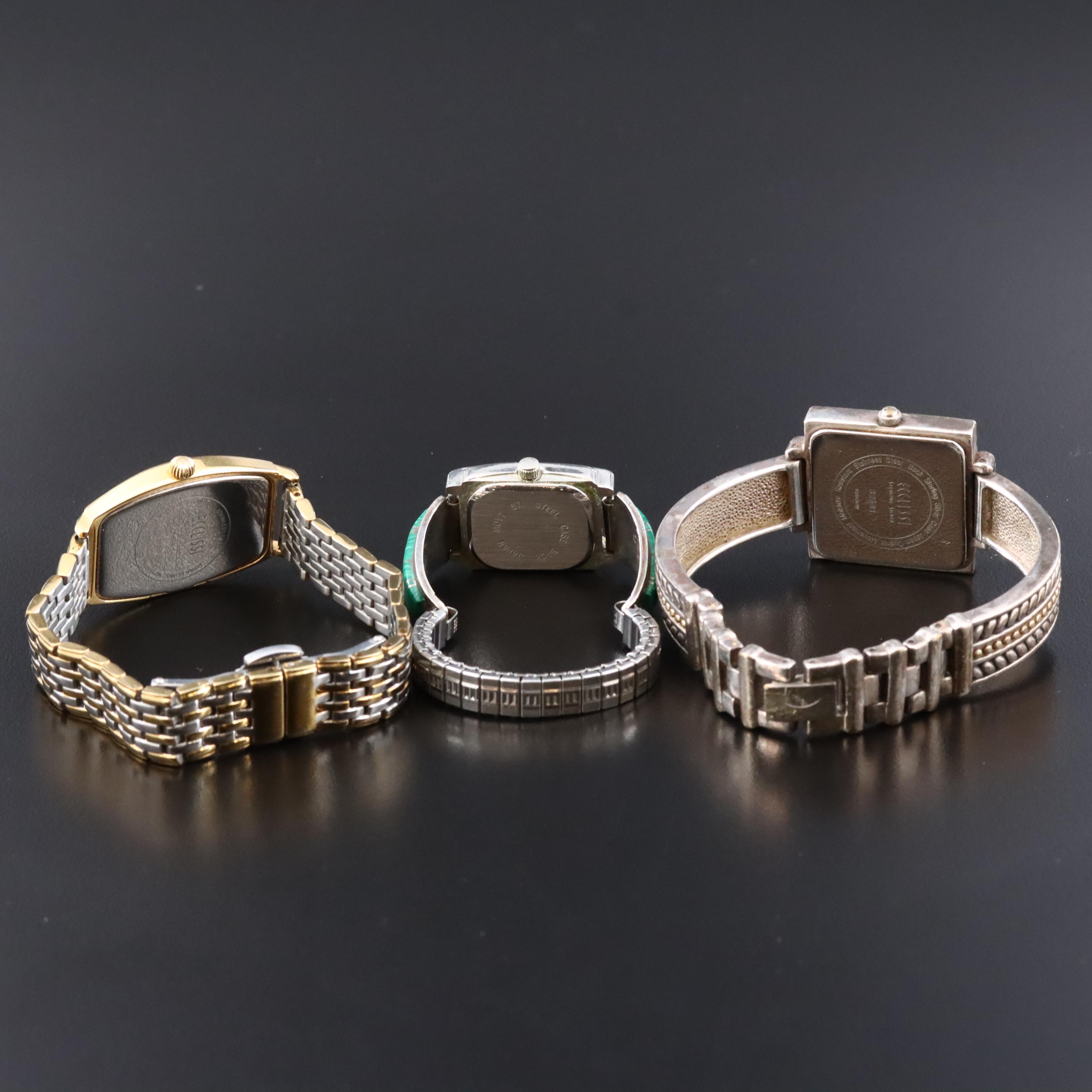 Donna Karan DK and Two Ecclissi Quartz Watches