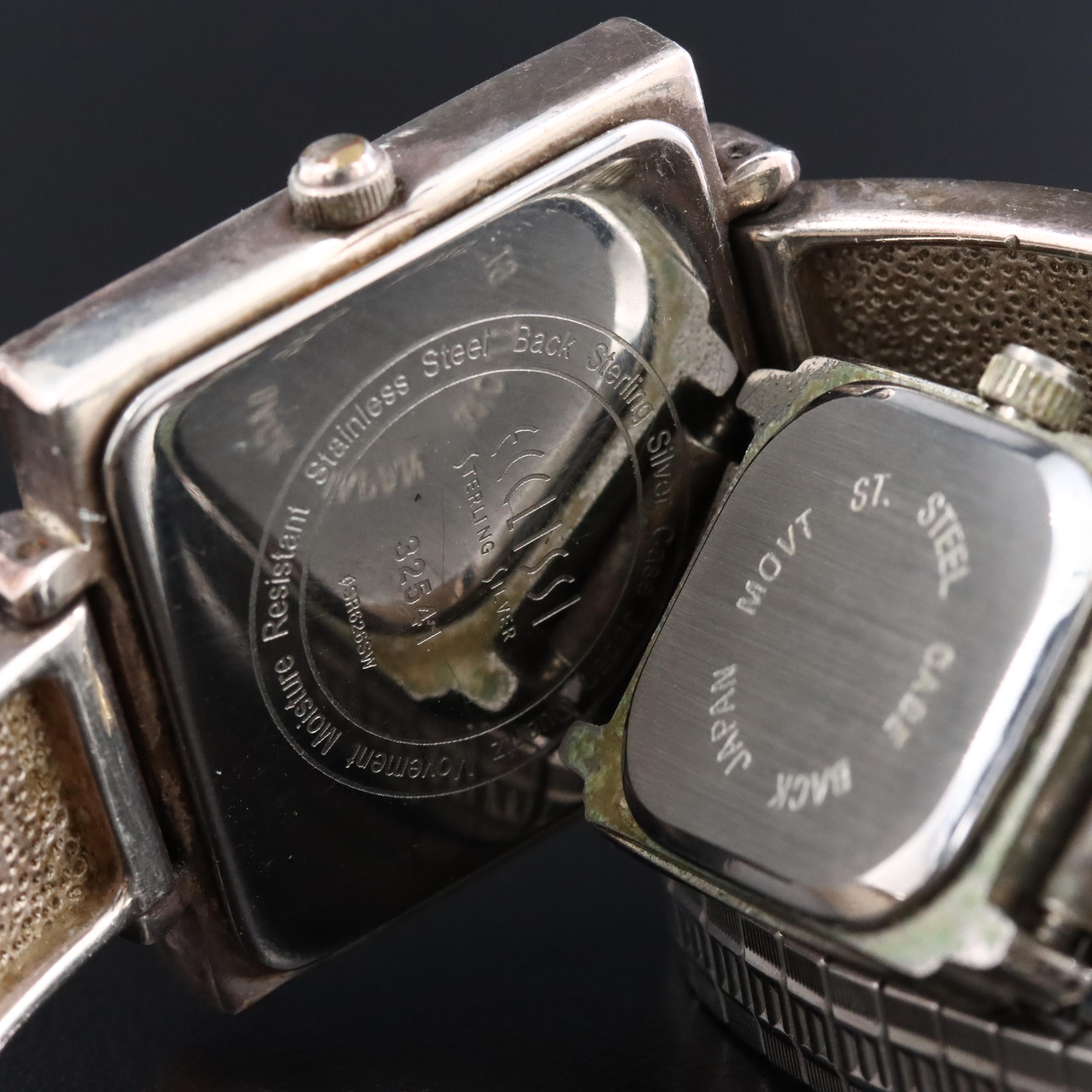 Donna Karan DK and Two Ecclissi Quartz Watches