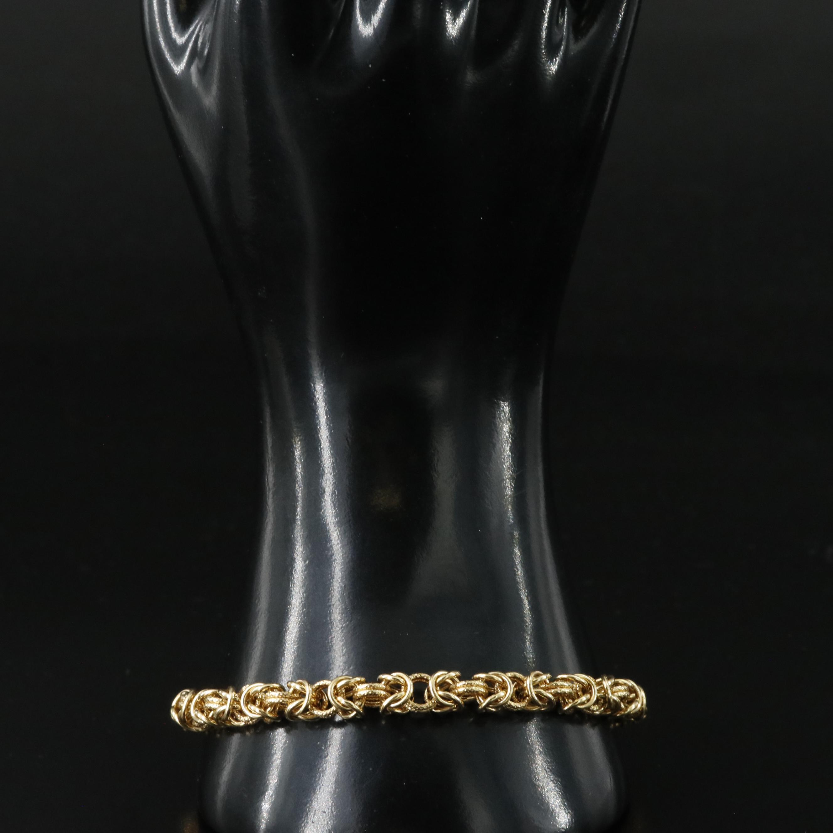 14K Byzantine Chain Bracelet