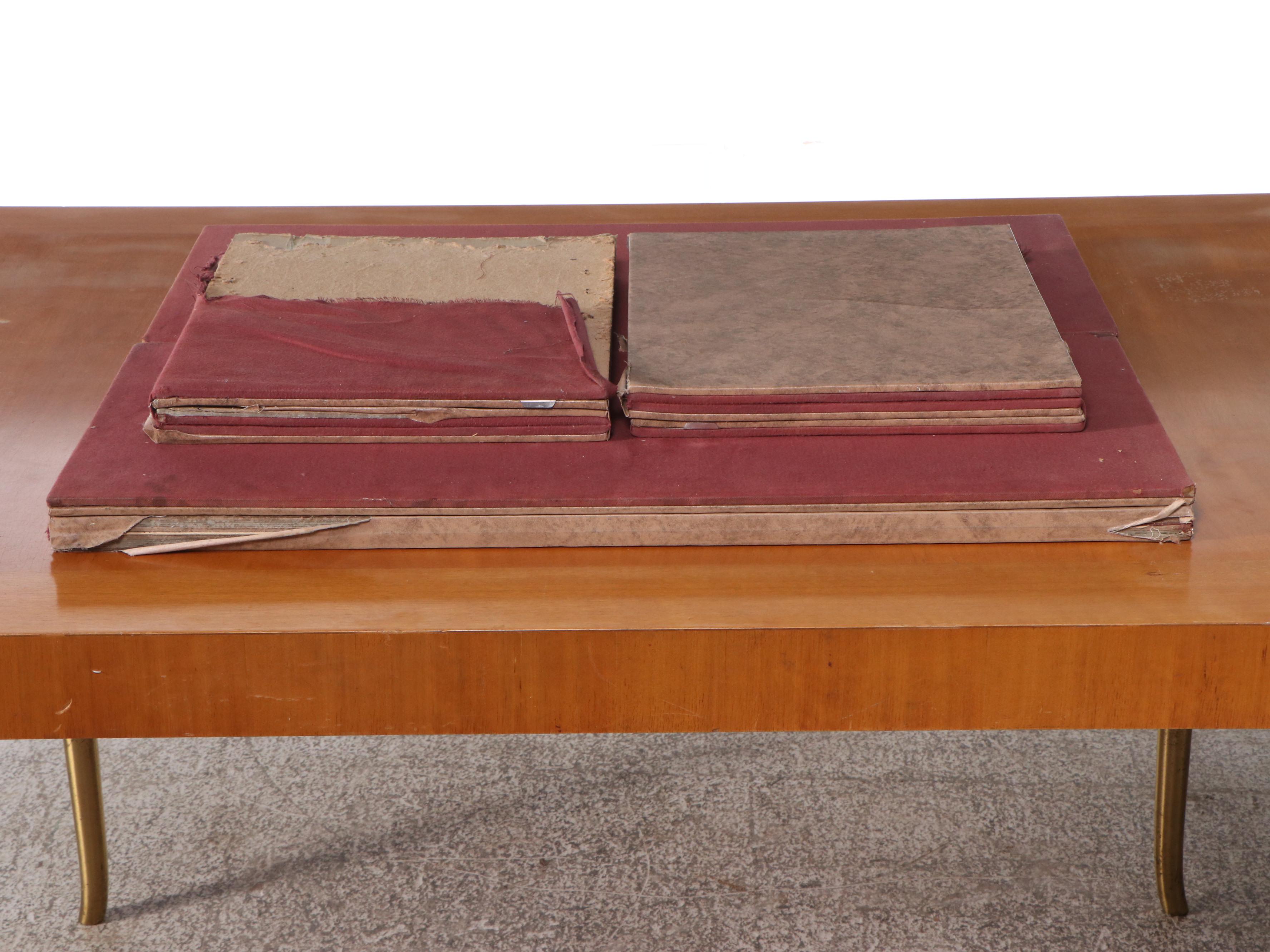 MCM  Robsjohn-Gibbings for Widdicomb Seven-Piece Dining Set w/. "Klismos" Chairs