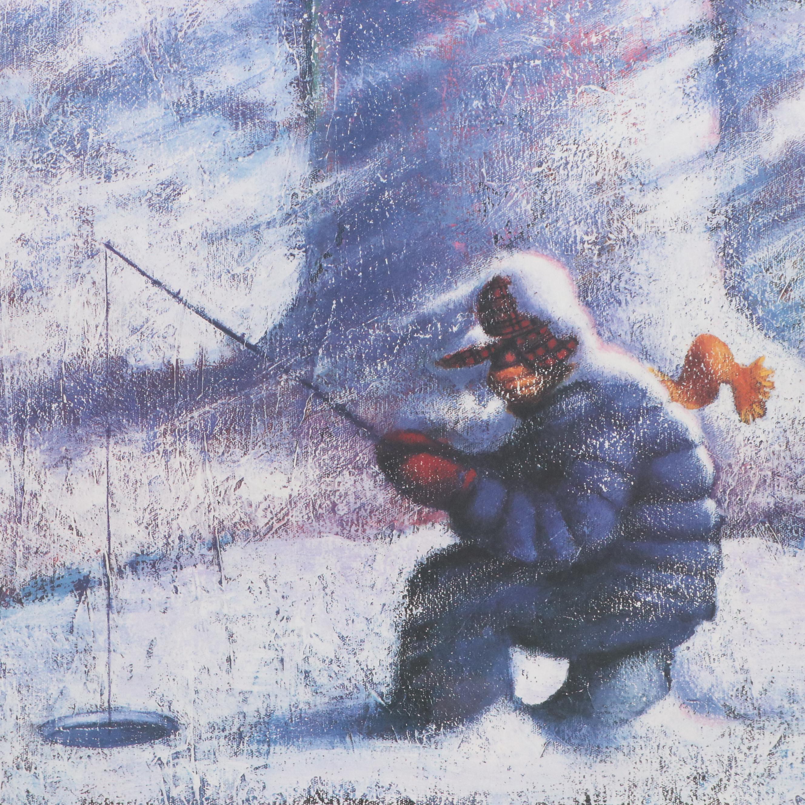 Mike Reed Offset Lithograph for Absolut Vodka Advertisement "Absolut Statehood"