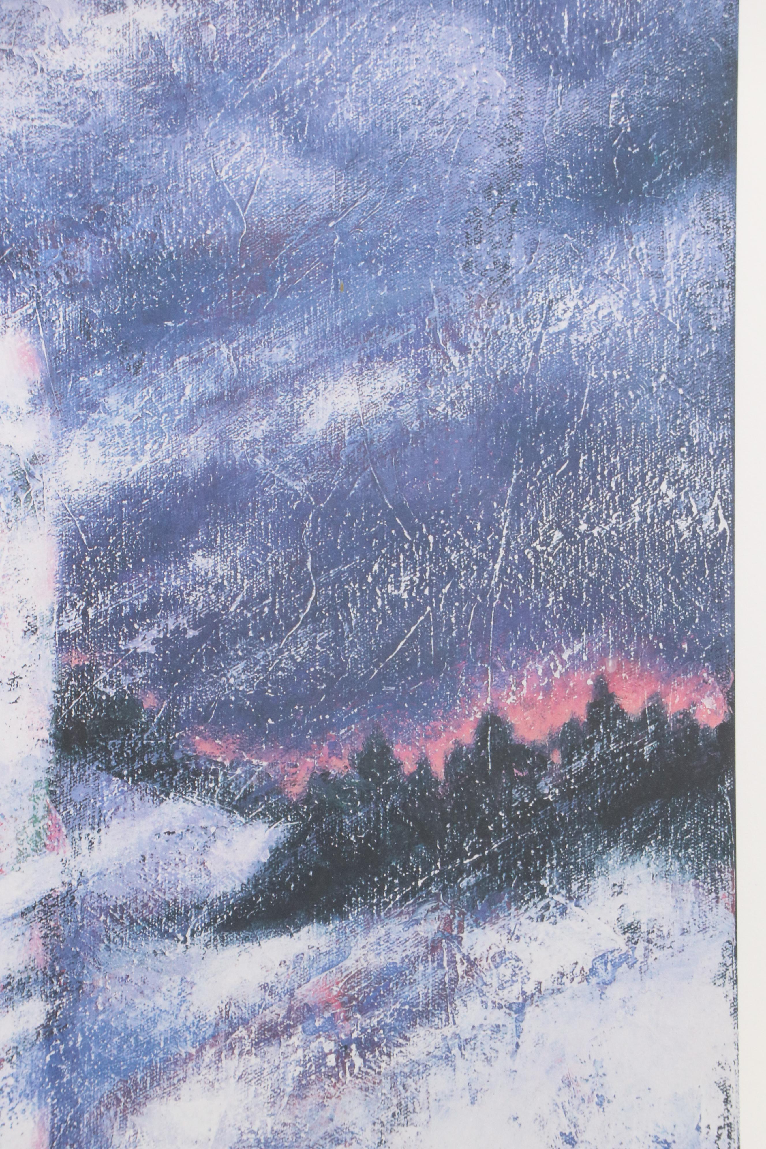 Mike Reed Offset Lithograph for Absolut Vodka Advertisement "Absolut Statehood"