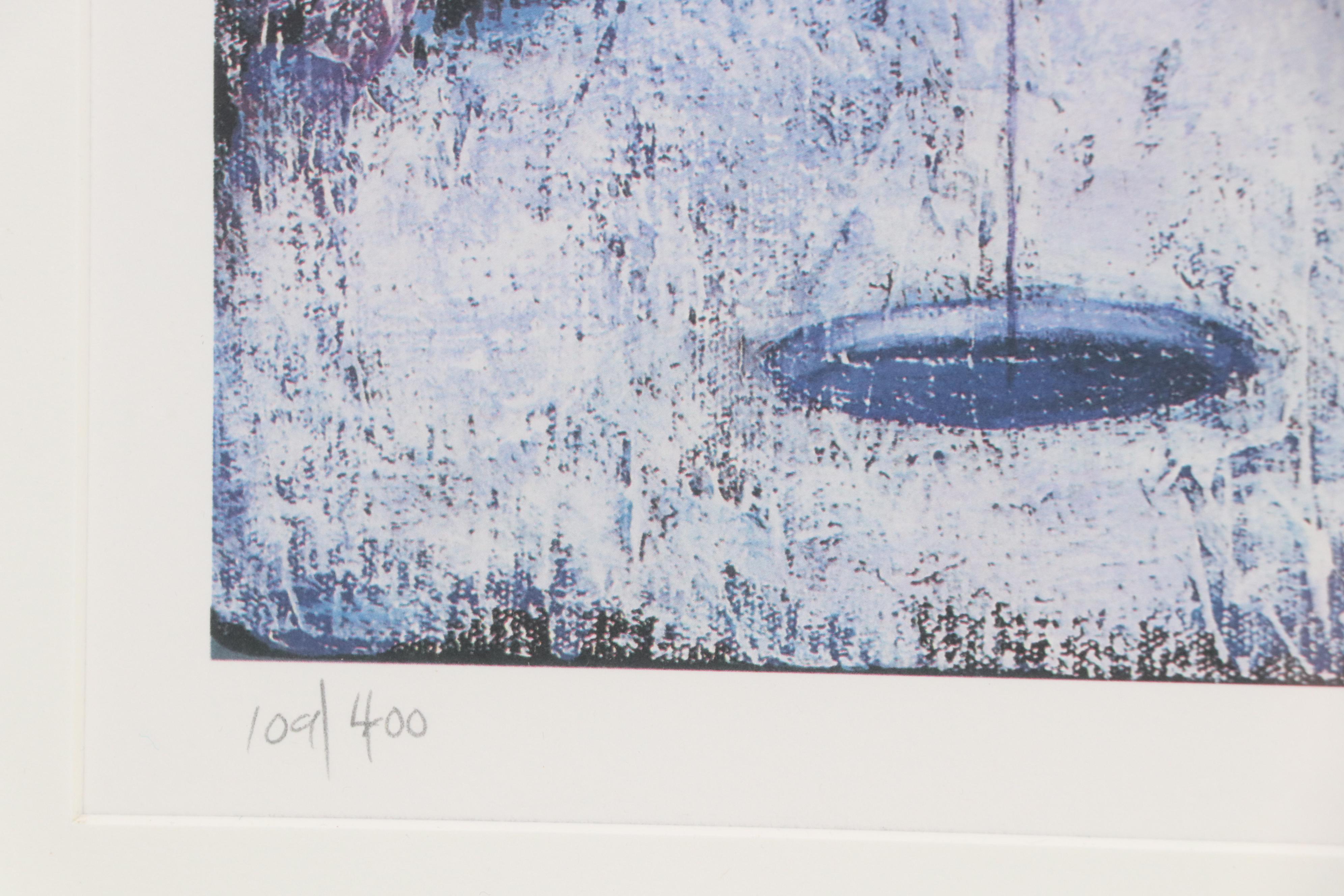 Mike Reed Offset Lithograph for Absolut Vodka Advertisement "Absolut Statehood"