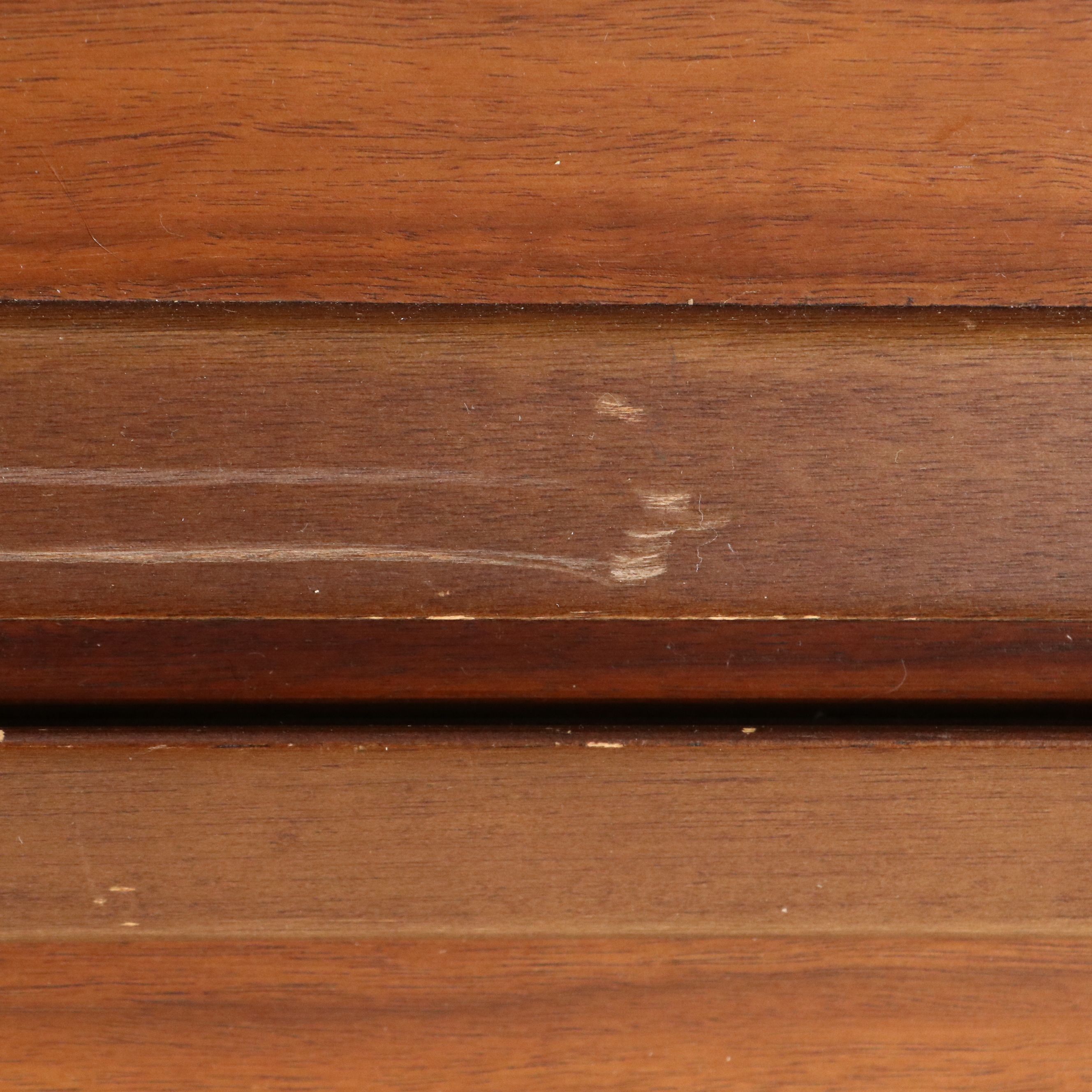 Bassett Furniture Mid Century Modern Style Walnut Chest of Drawers