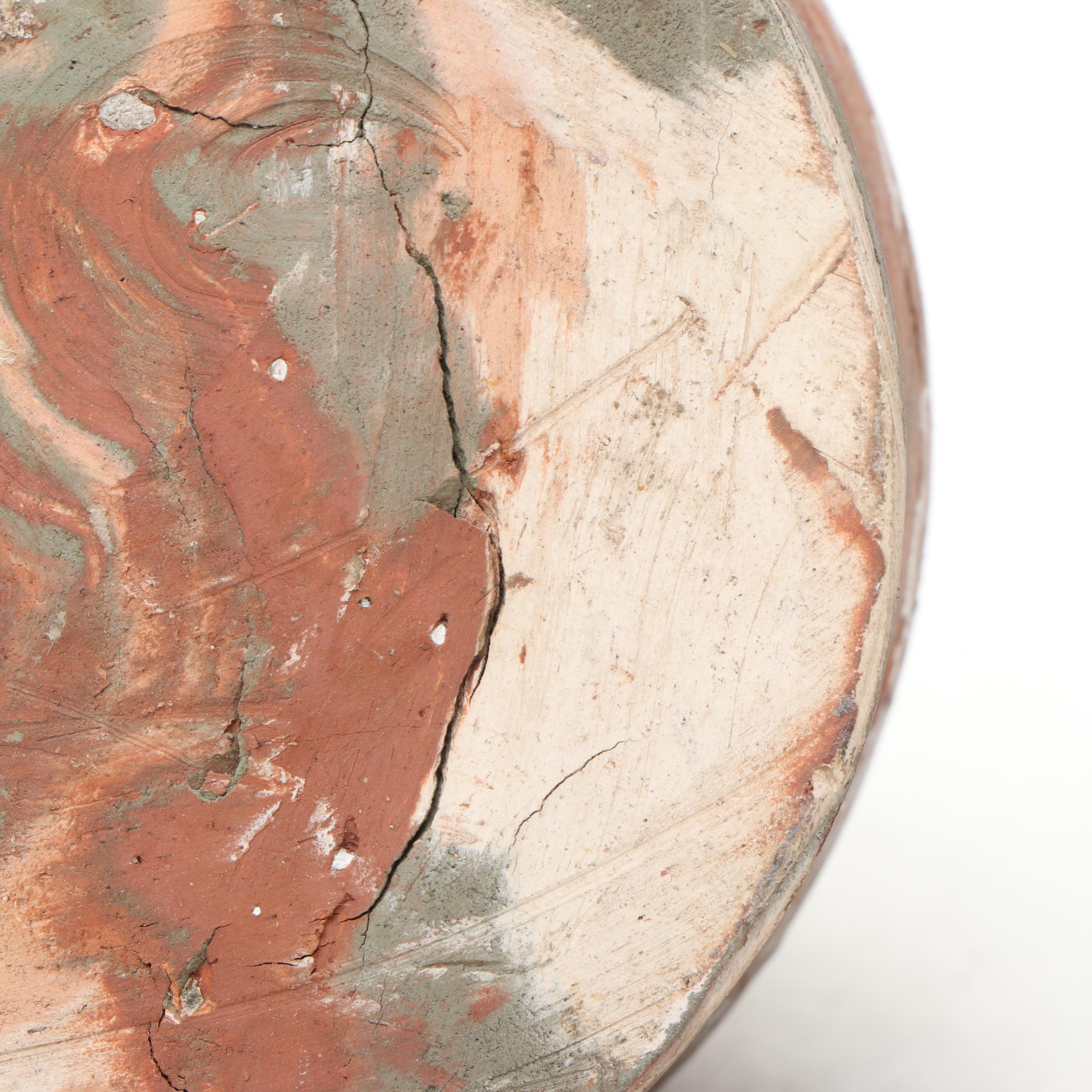 Japanese Black Ikebana Vase with Art Pottery Vase and Bottle Jar