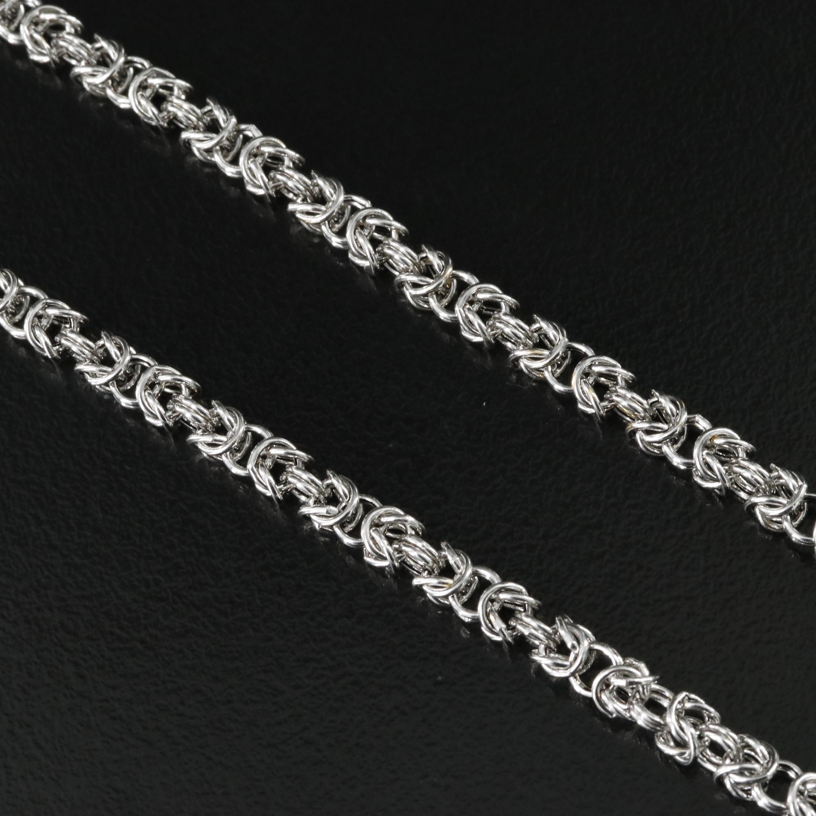14K Byzanitne Chain Bracelets