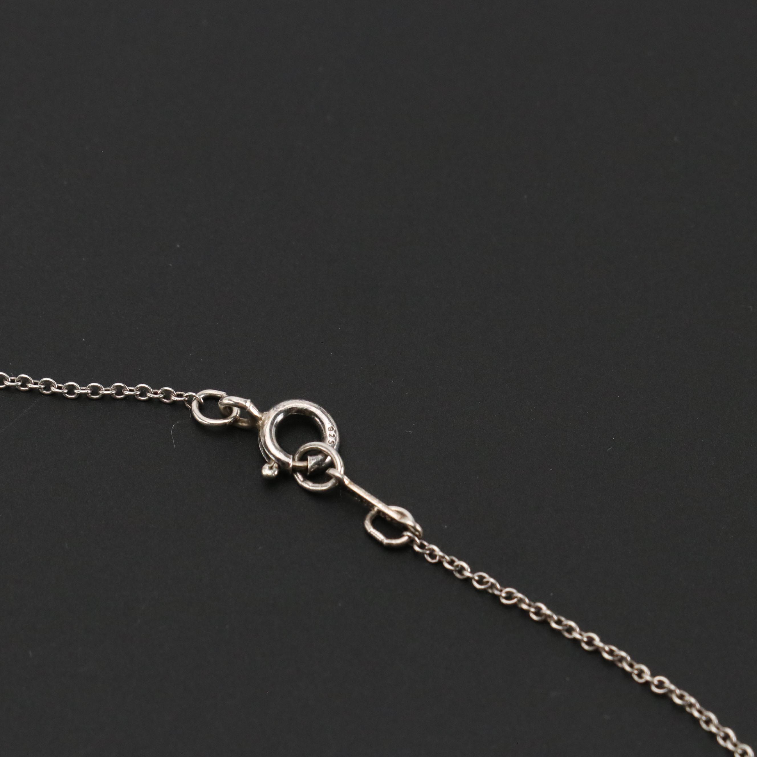 Paloma PIcasso for Tiffany & Co. Sterling Loving Heart Necklace