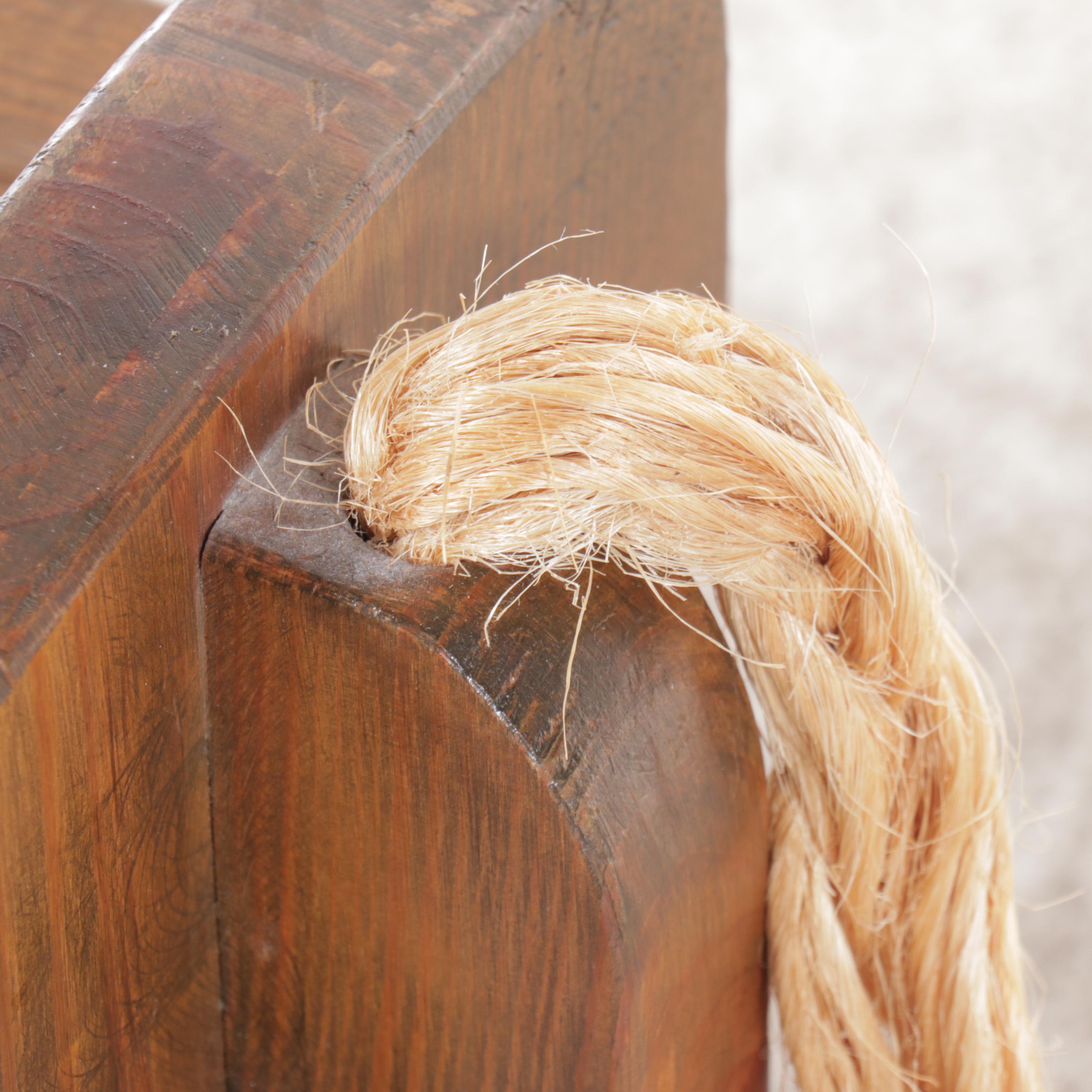 Handcrafted Oak Rocking Horse