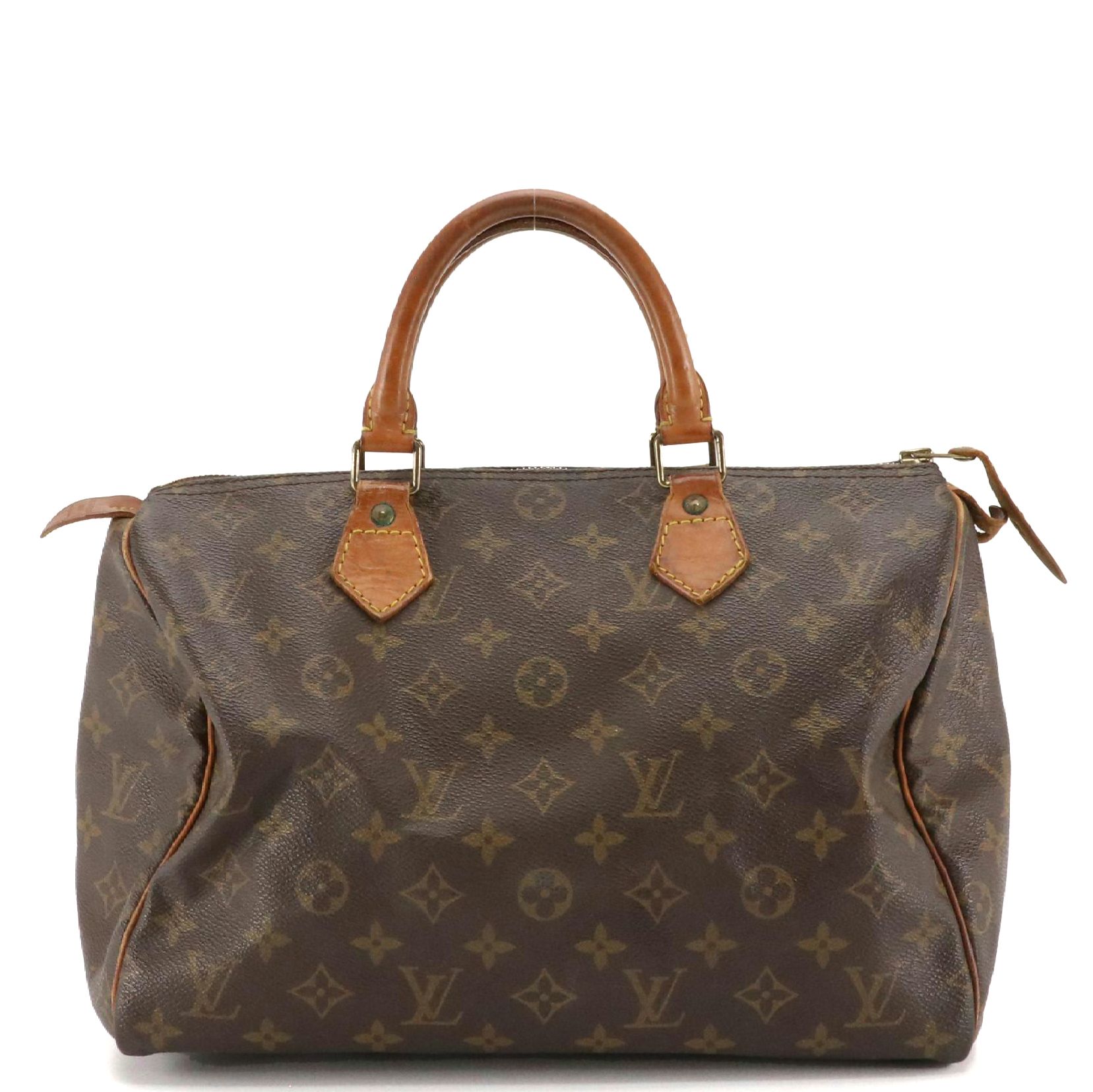 Louis Vuitton Speedy 30 in Monogram Canvas and Vachetta Leather