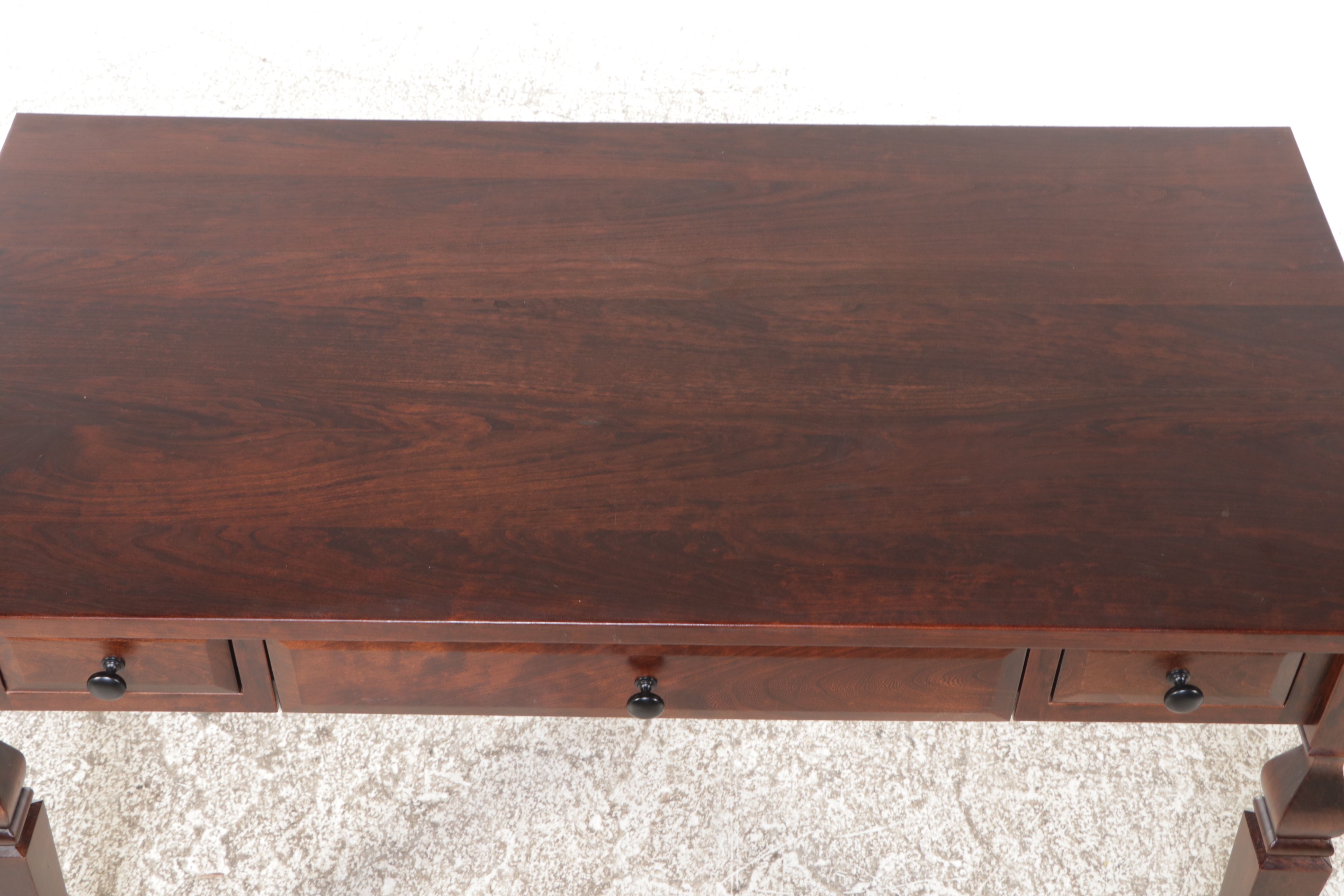 Dutch Craft Amish-Crafted Cherry Armchair and Desk