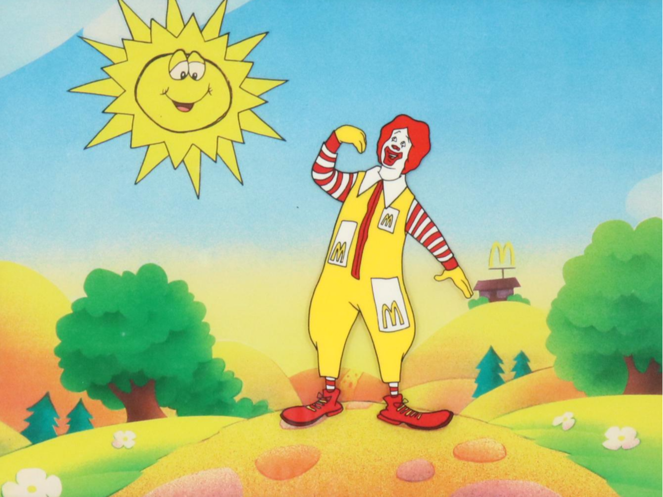McDonald's Sericel for "Ronald McDonald and Friends"