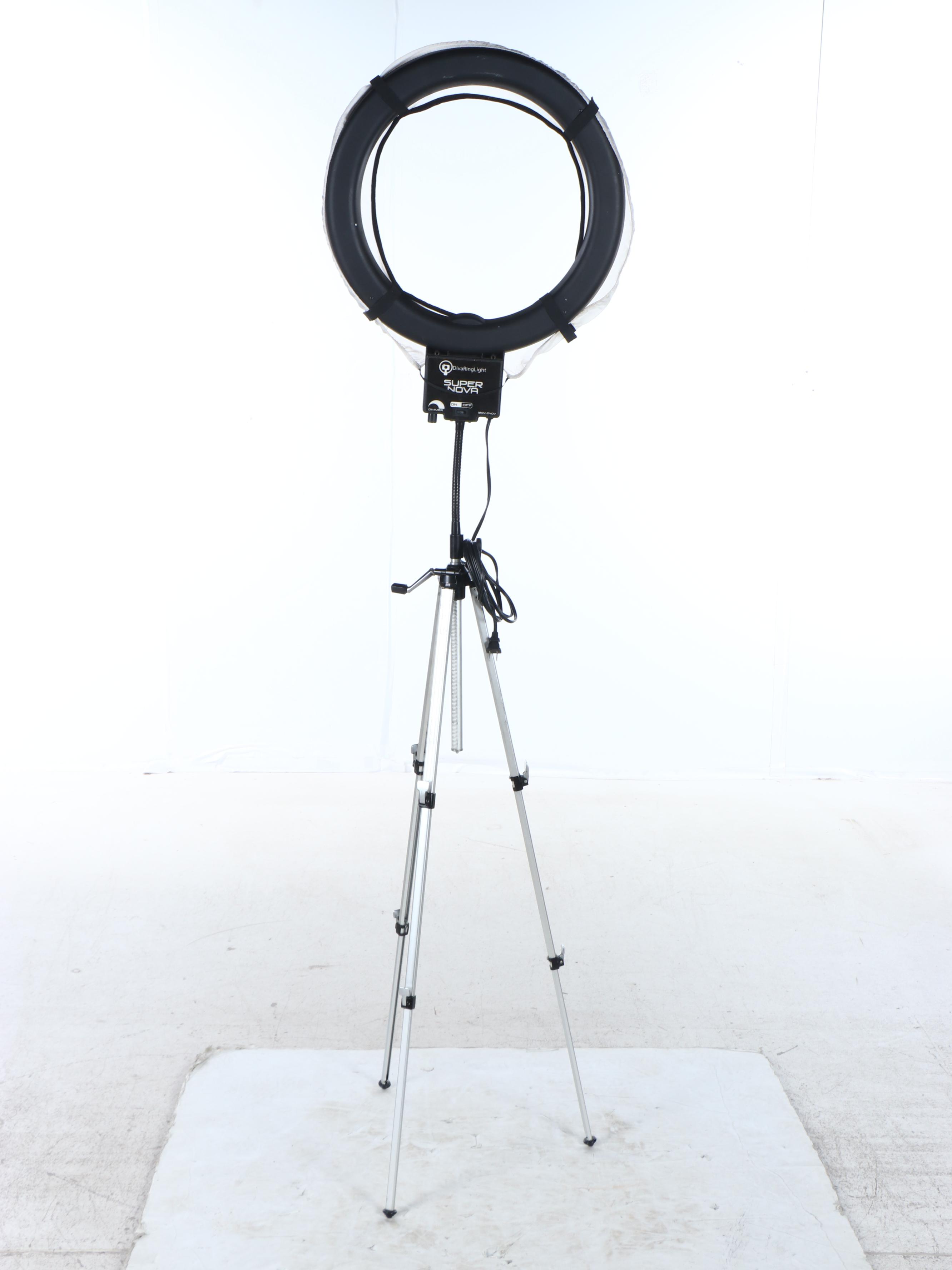 Super Nova Diva Ring Light with Tripod Stand