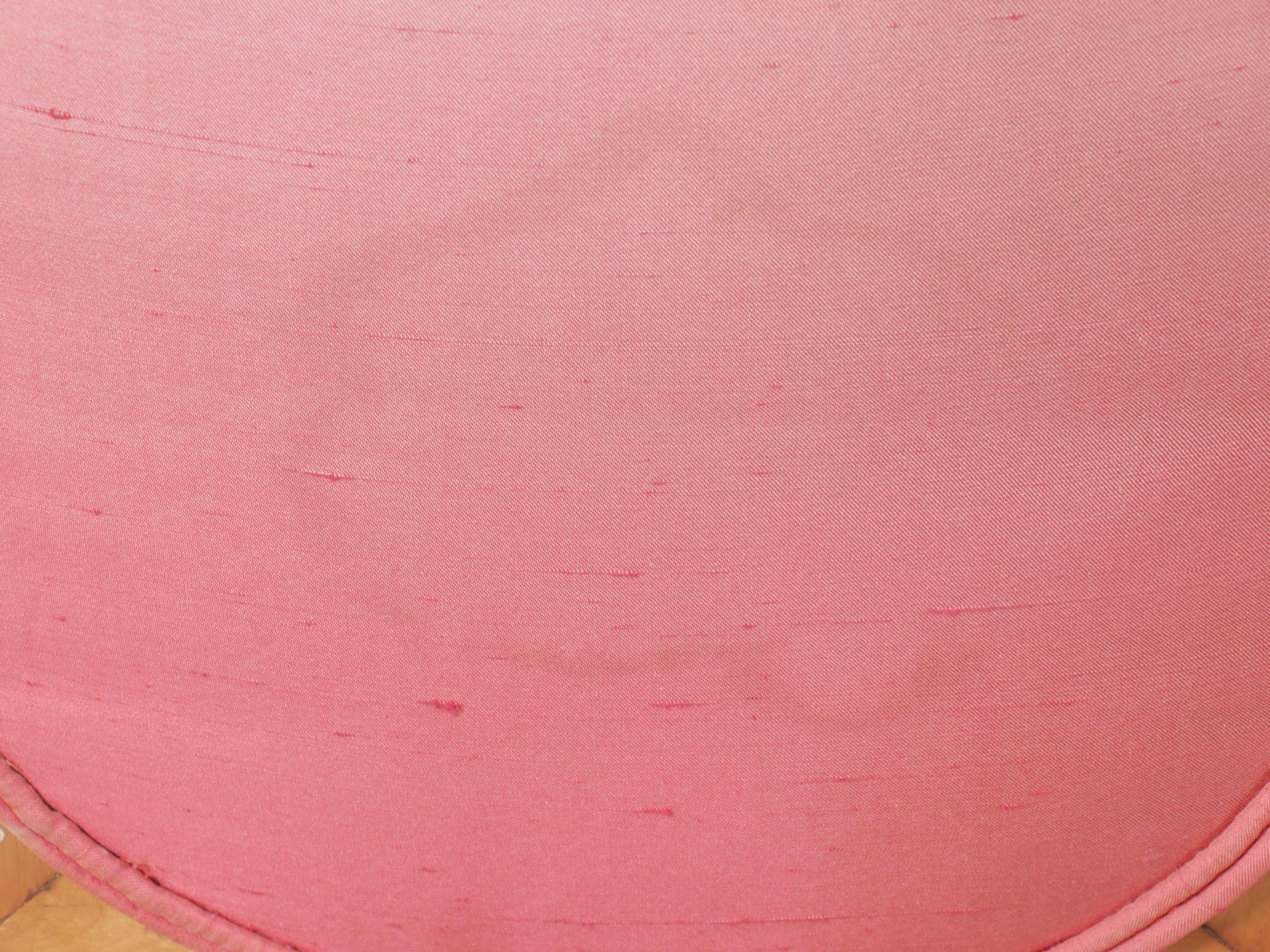 Victorian Rococo Revival Two Piece Upholstered Carved Wood Parlor Set