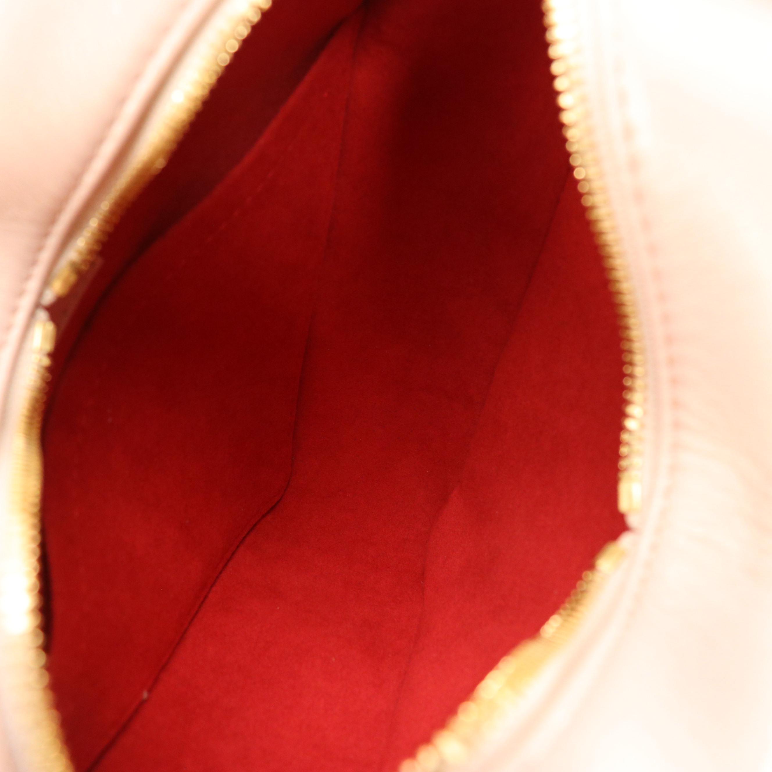 Louis Vuitton Fall in Love Sac Coeur Crossbody in Shimmery Pink Monogram Leather