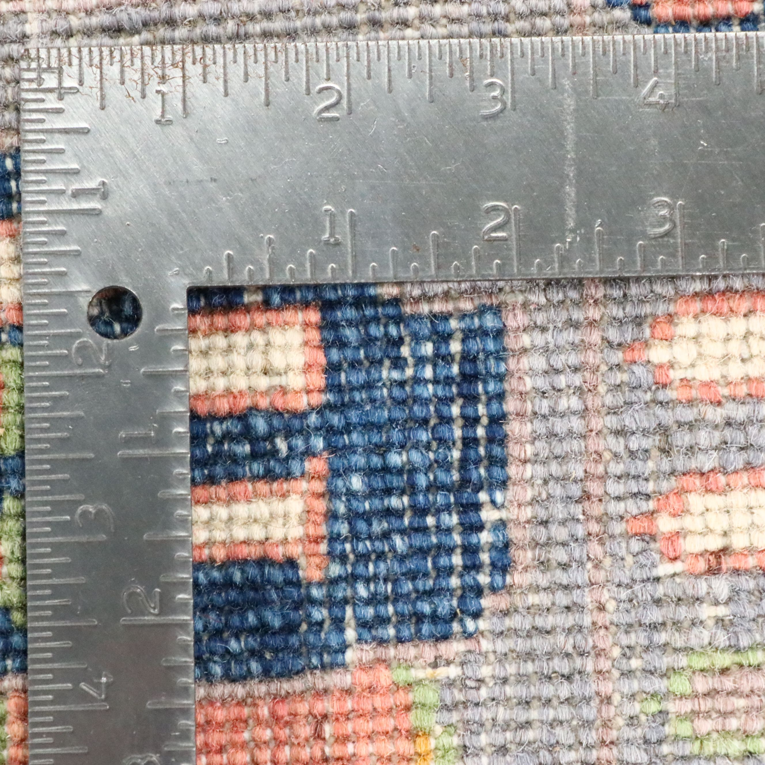 2'7 x 4'1 Hand-Knotted Afghan Pictorial War Accent Rug