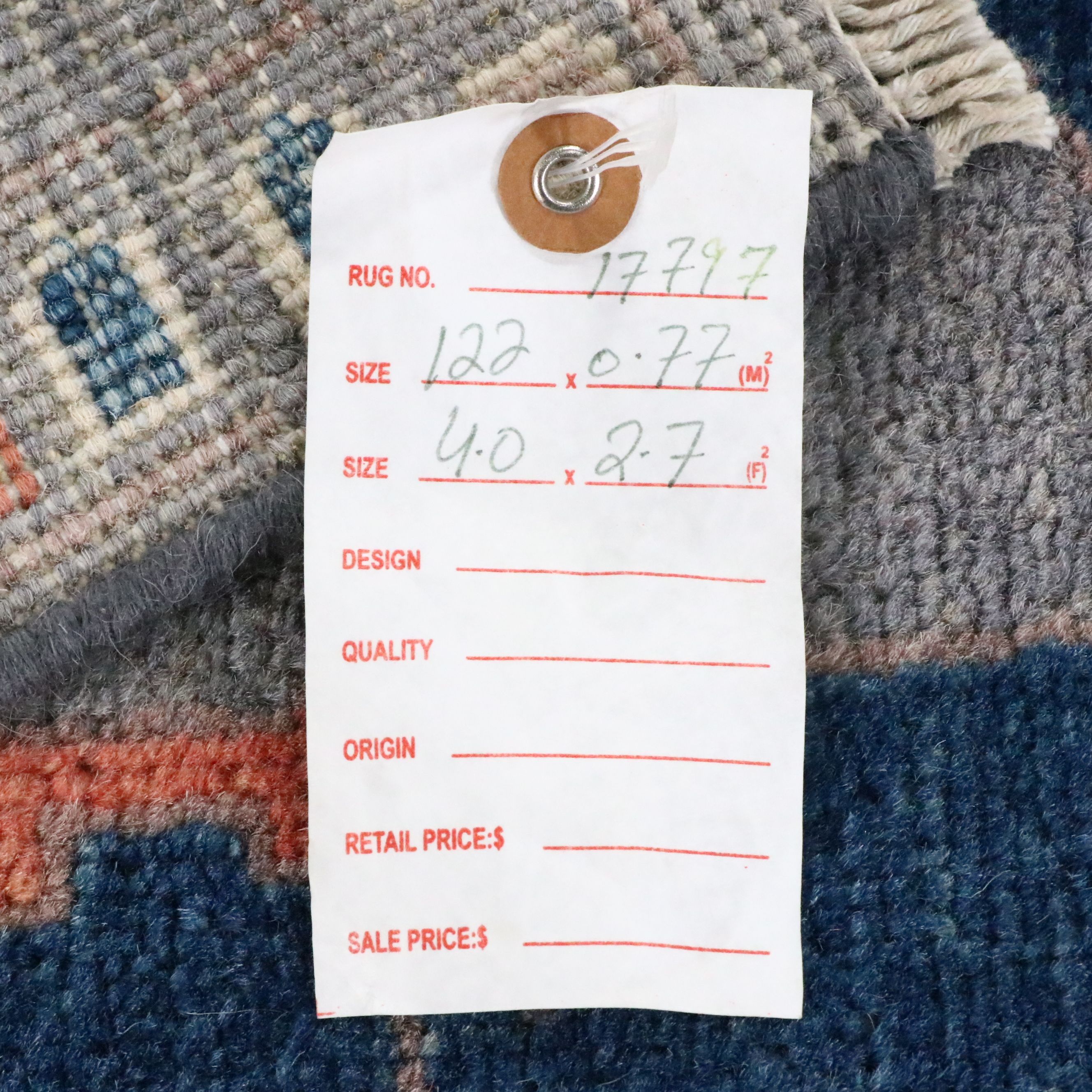 2'7 x 4'1 Hand-Knotted Afghan Pictorial War Accent Rug